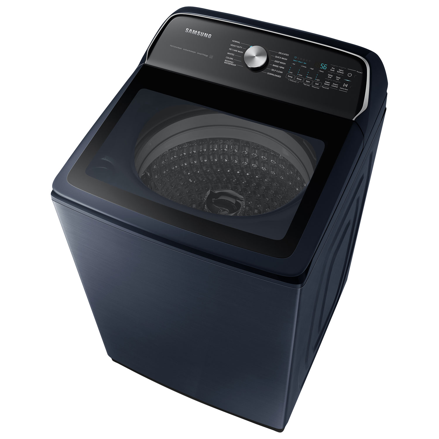 Laveuse à chargement par le haut avec agitateur 6,1 pi³ de Samsung - Bleu marine brossé
