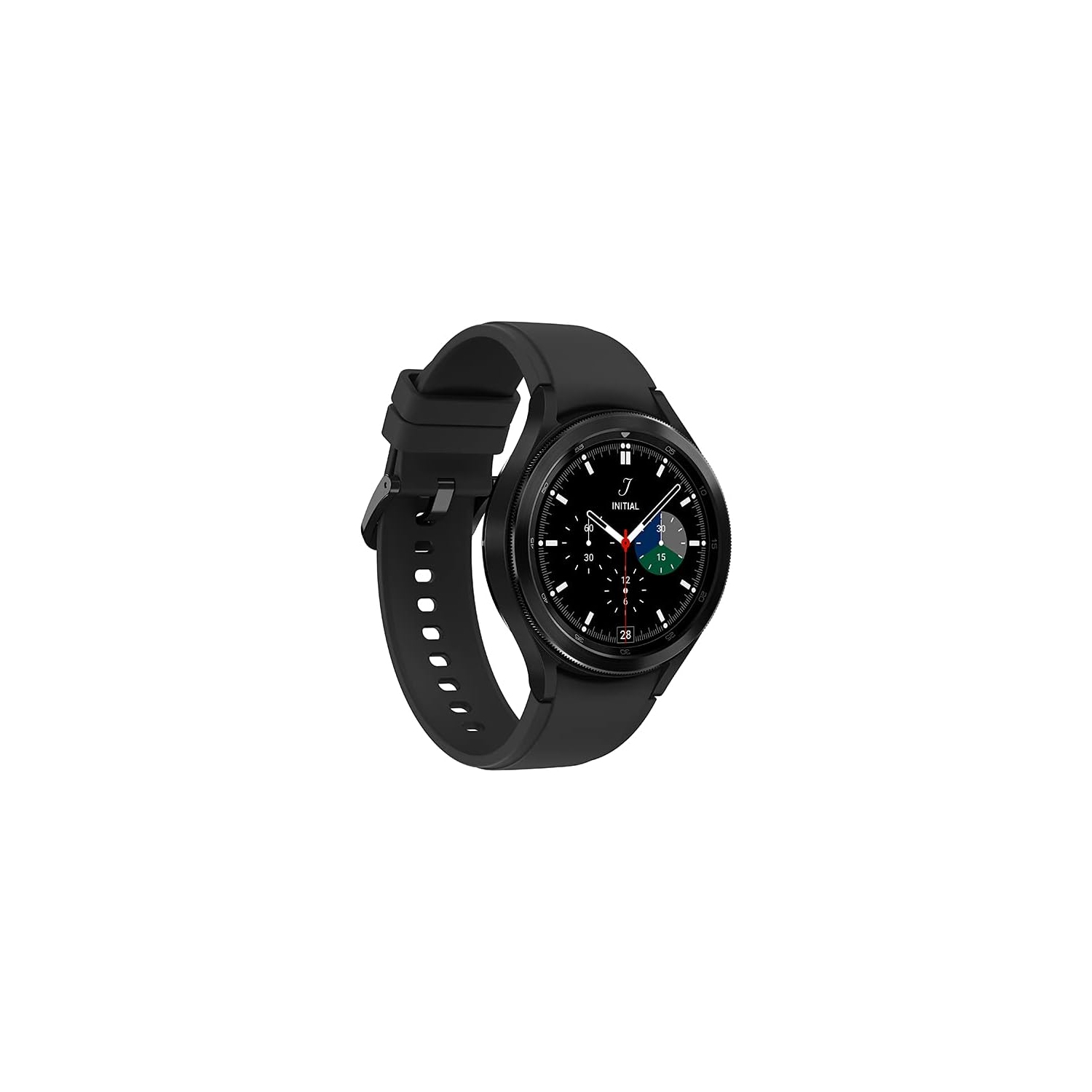 Refurbished (Excellent) - Samsung Galaxy Watch4 Classic - 46mm - Black Stainless Steel - Google Wear OS, 1.36" Round Display