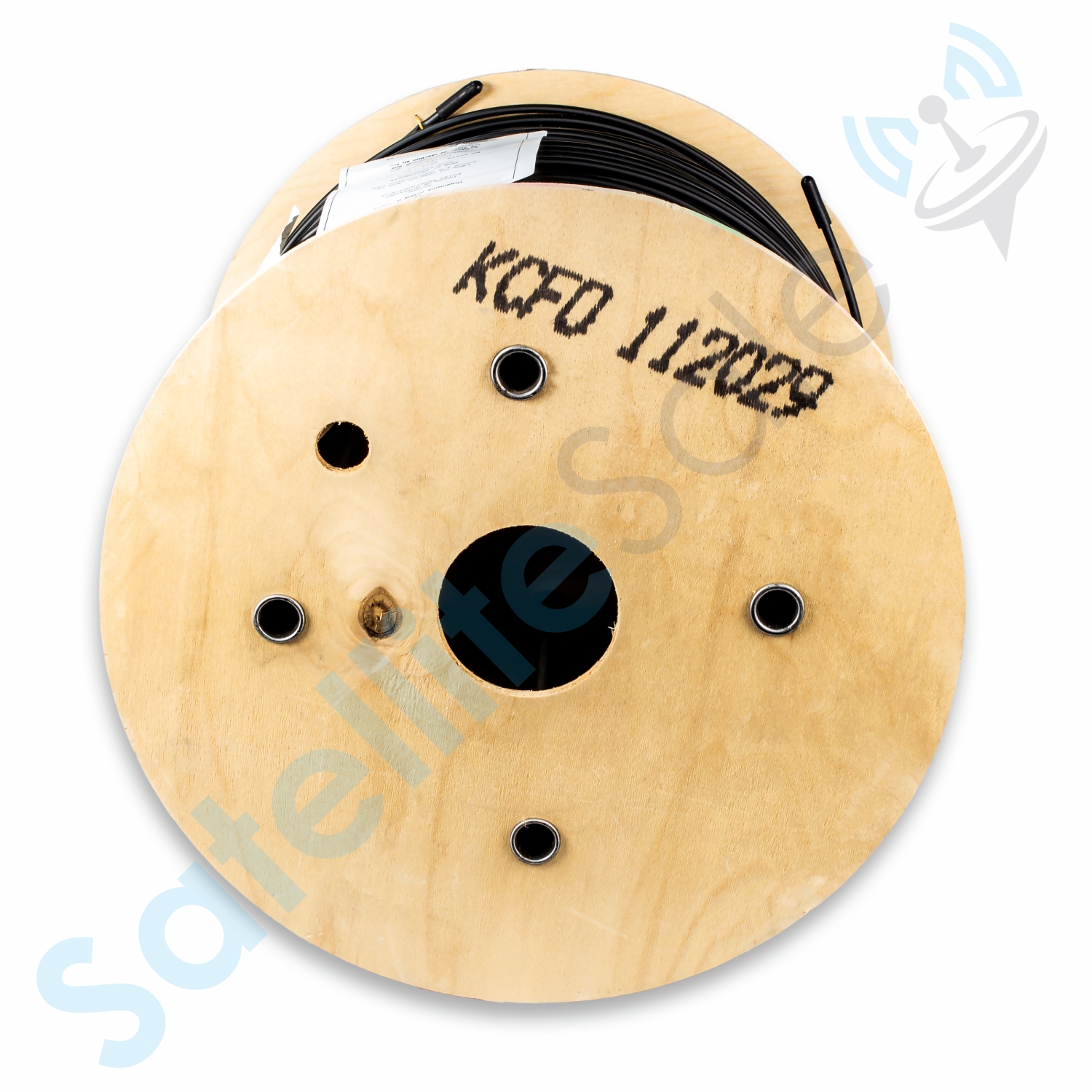 Acome Acoptic UNB1627 Indoor/Outdoor Strippable Overhead/Underground Fiber Optic Drop Black Cable 500m/1640ft