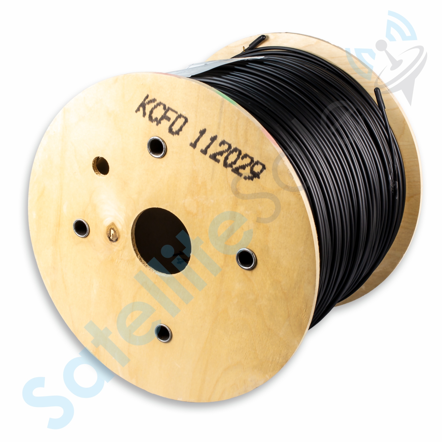 Acome Acoptic UNB1627 Indoor/Outdoor Strippable Overhead/Underground Fiber Optic Drop Black Cable 500m/1640ft
