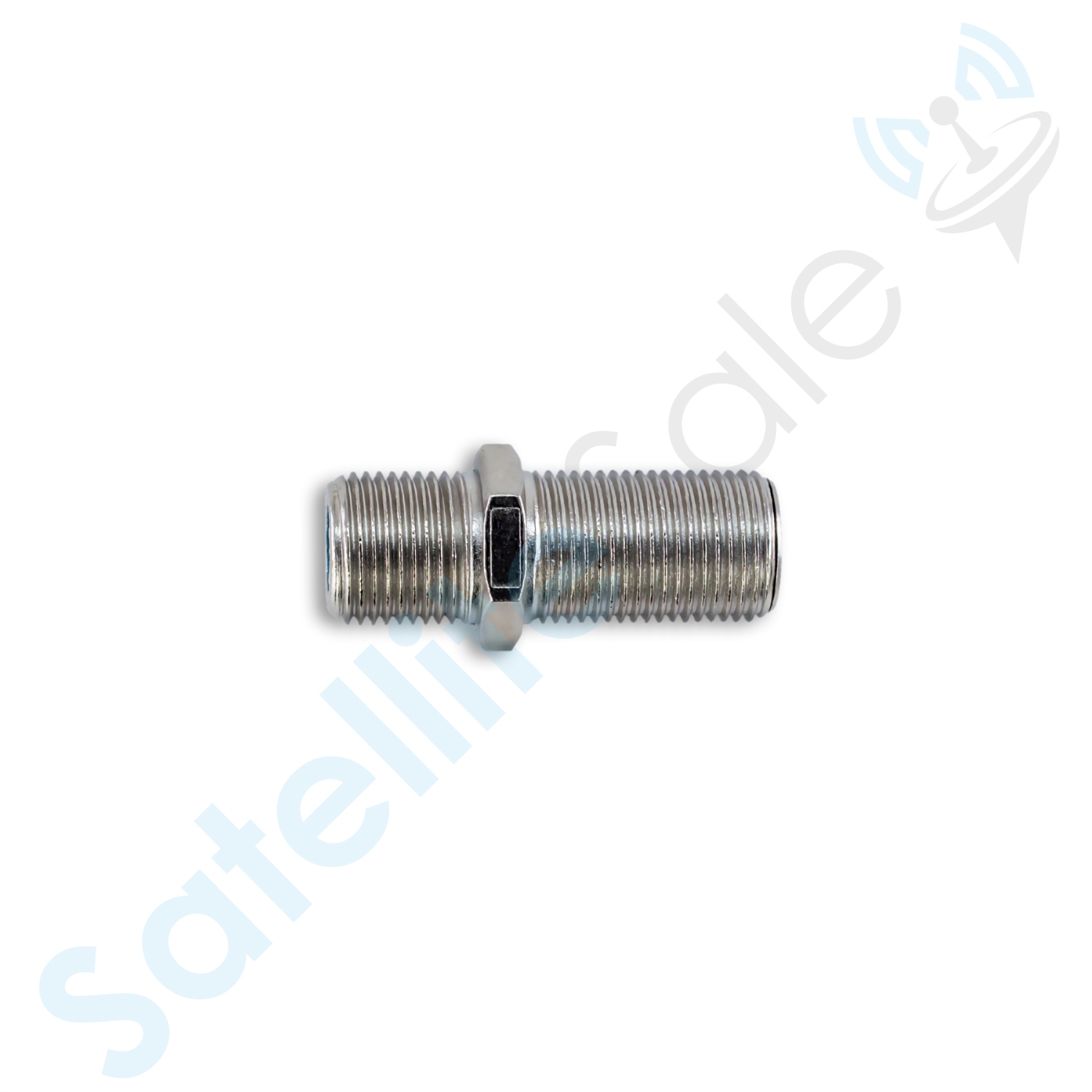 SatelliteSale High-Frequency F81 Coaxial Barrel Connectors Female to Female F-Type 3Ghz Adapter Coupler