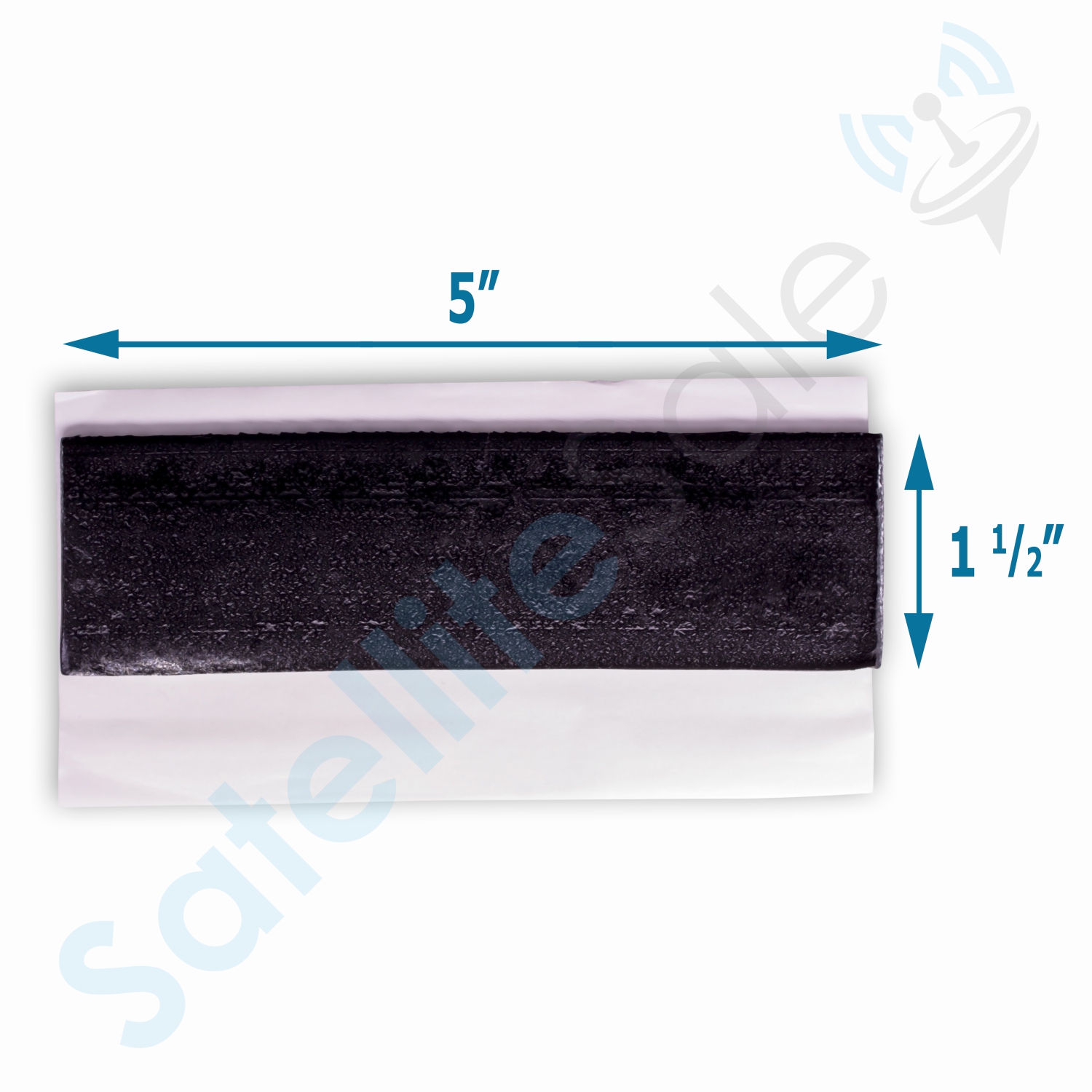 Nécessaire de réparation de toit universel de SatelliteSale avec tire-fonds plaqués zinc et coussinets de pas en plastique