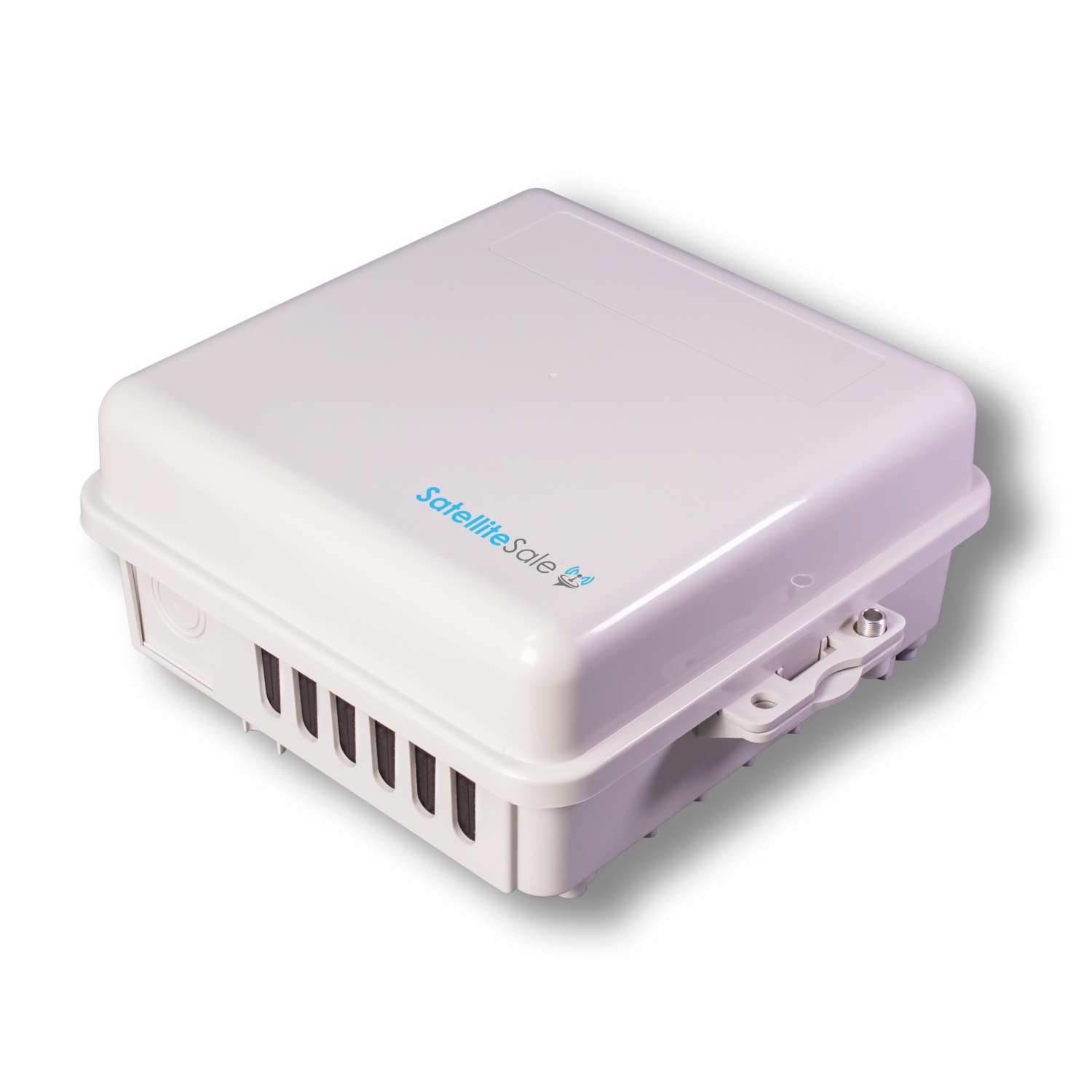 Boîtier de raccordement étanche pour service intense 9x9 x 4 po en alliage thermoplastique résistant aux rayons UV de SatelliteSale