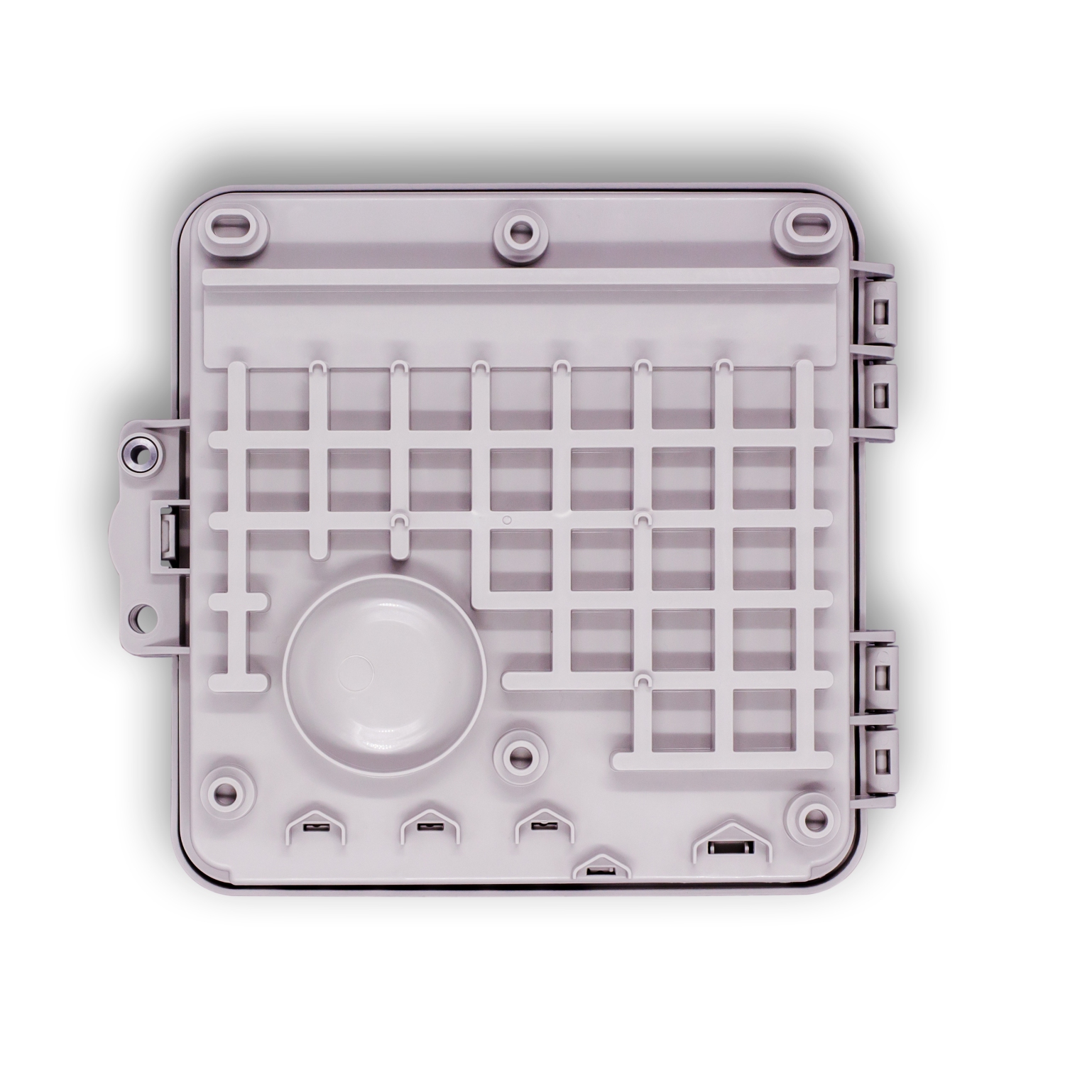 Boîtier de raccordement étanche pour service intense 9x9 x 4 po en alliage thermoplastique résistant aux rayons UV de SatelliteSale