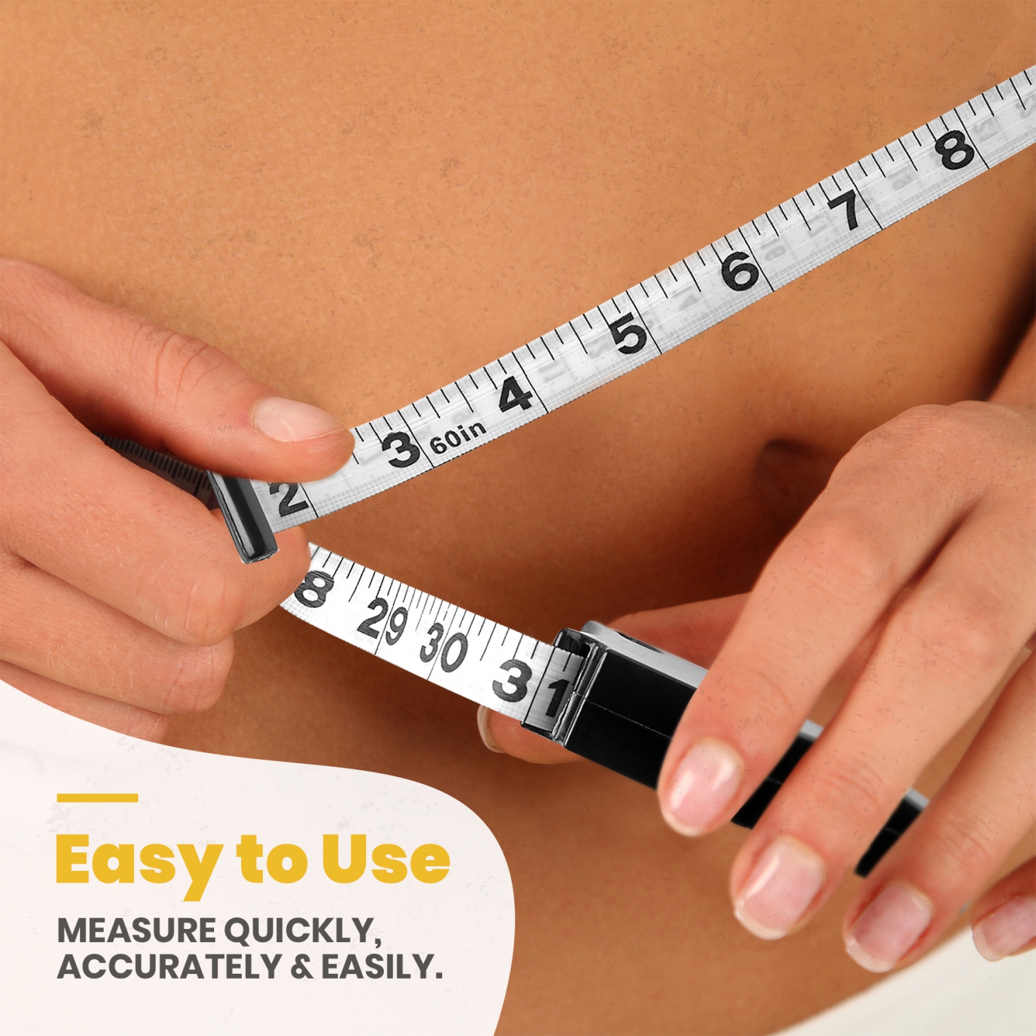 Mesure précise de la masse adipeuse et du ruban à mesurer pour le corps - étriers de skinfold et outil de mesure du gras corporel BMI Skin Fold