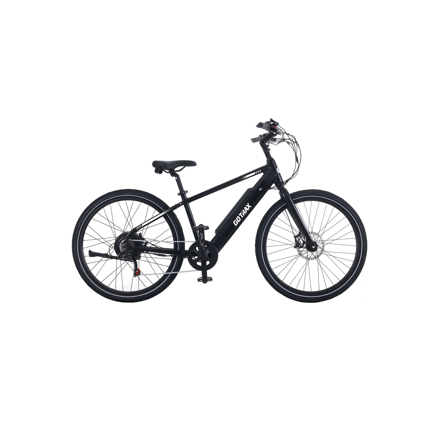 CTI E-Bike by GOTRAX - 27.5" Pneumatic Tires, 350W Motor, Top Speed 32 km/h, Range 35km/65km, Pedal Assist, 5-6 hr Charge Time, Aluminum Alloy E-Bike
