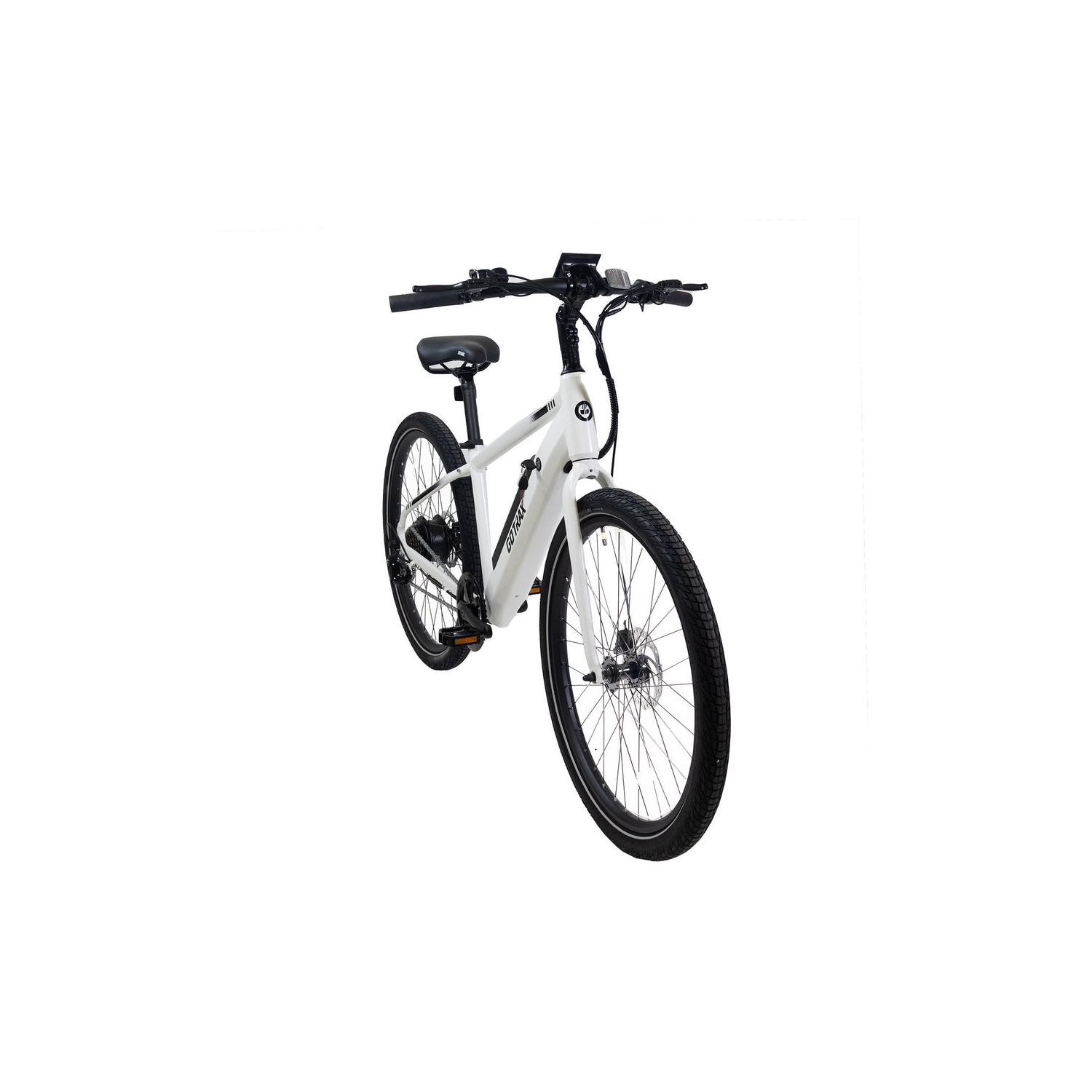 CTI E-Bike by GOTRAX - 27.5" Pneumatic Tires, 350W Motor, Top Speed 32 km/h, Range 35km/65km, Pedal Assist, 5-6 hr Charge Time, Aluminum Alloy E-Bike