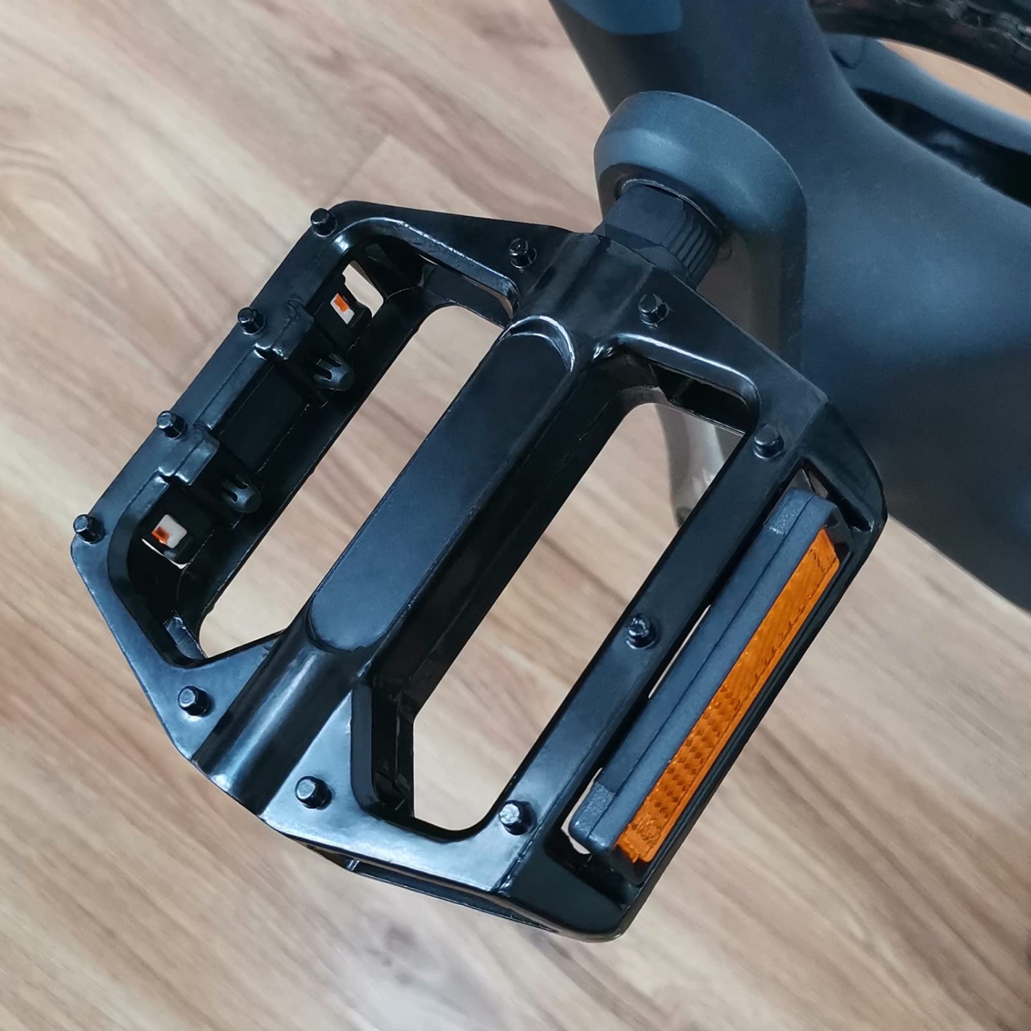 Road Bicycle MTB Aluminum Strong Pedal, Super Powerful CR-MO 9/16 Spindle 3 Pcs Ultra Sealed Bearings Face Off Pedals