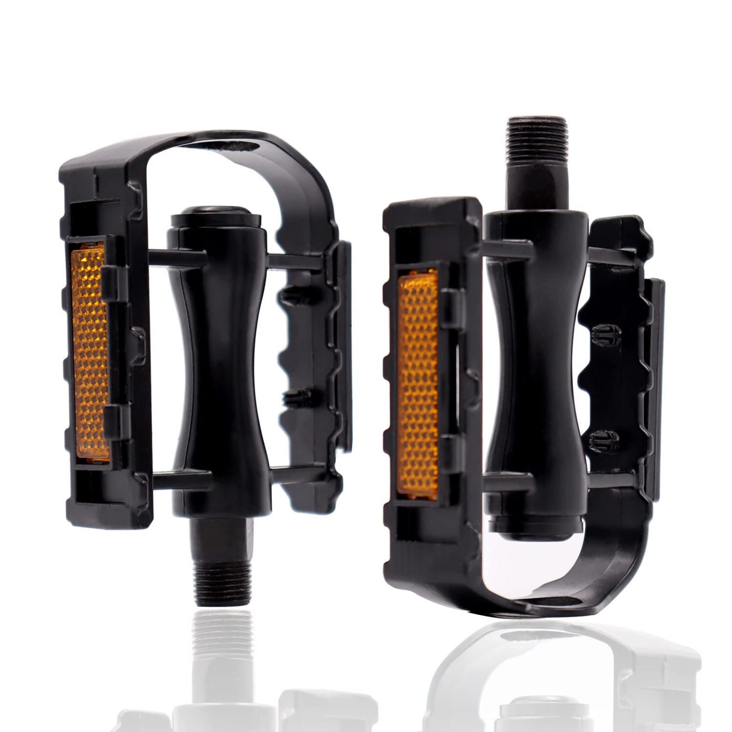 Bicycle Pedals Road Bike,City Bike Pedals,Aluminum Alloy Durable Sealed Bearing Axle Bicycle Pedals for Universal Mountain Bike Road Bike Trekking