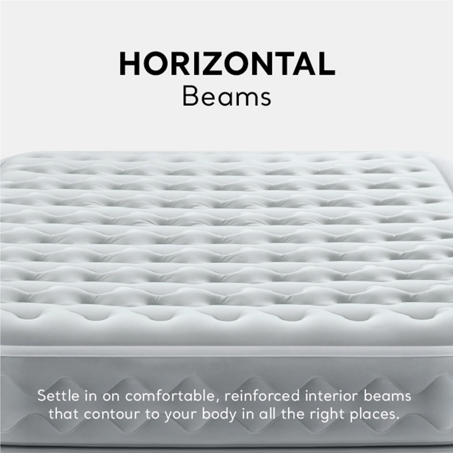 Matelas pneumatique Dura-Beam Deluxe Supreme Air-Flow, grand lit 20 po, pompe électrique intégrée