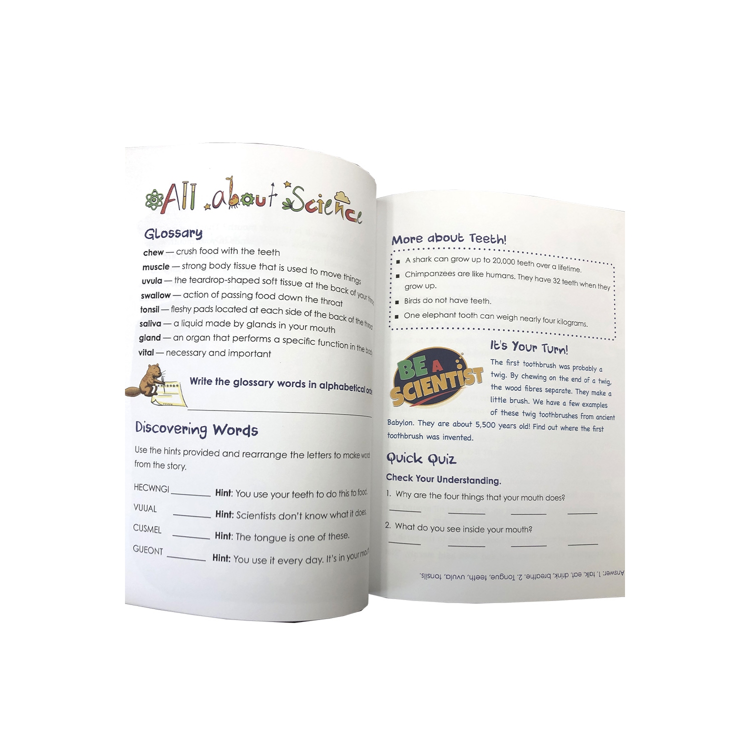 One Story a Day for Science - Ensemble de 4