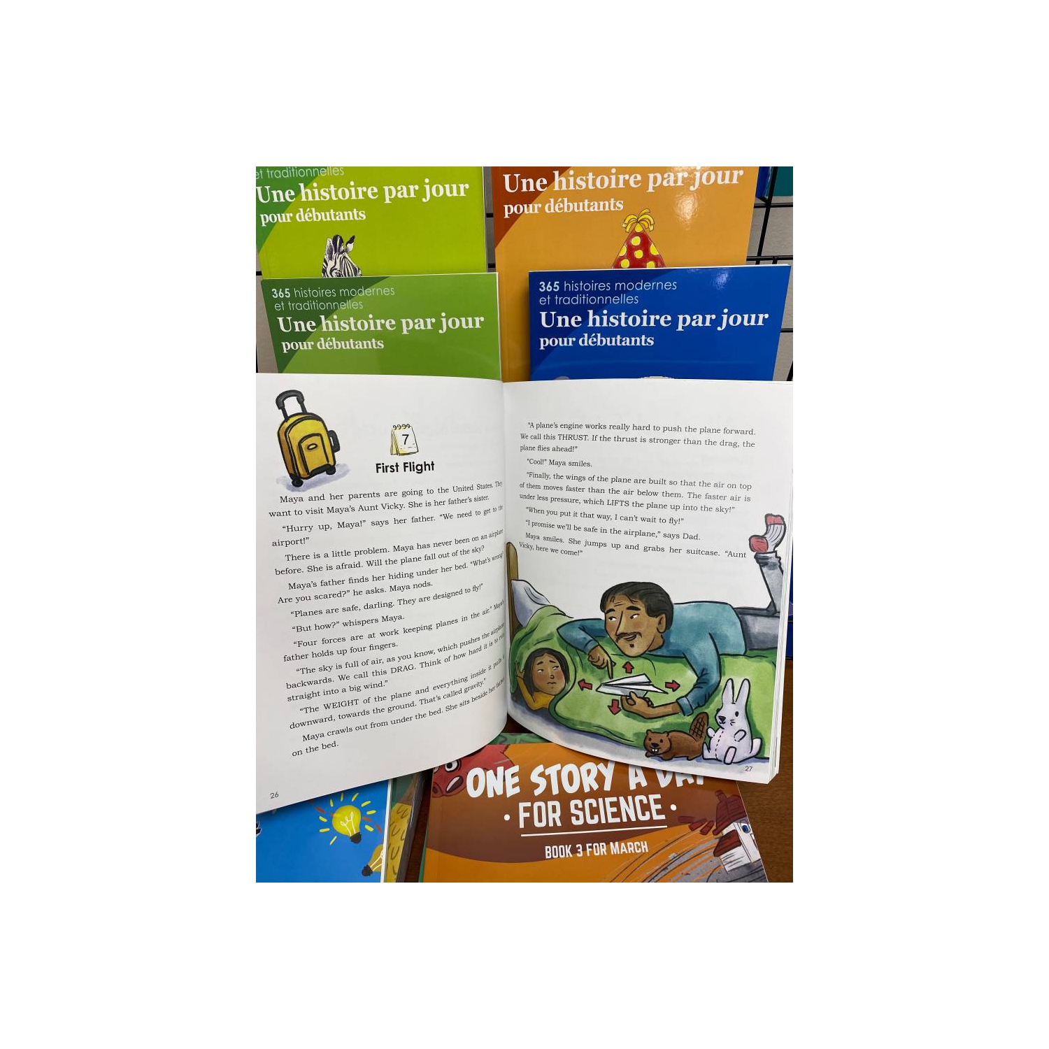 One Story a Day for Science - Ensemble de 4