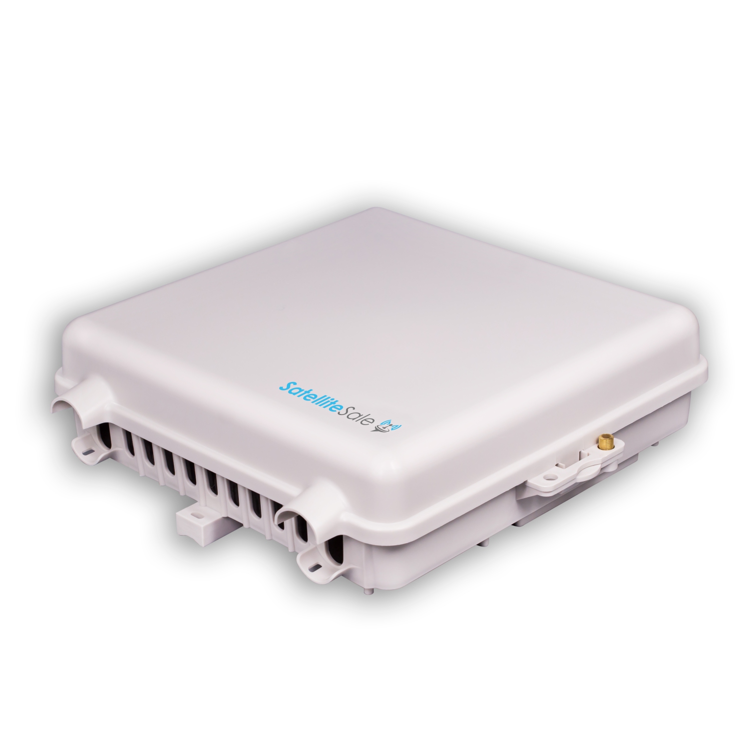 SatelliteSale Weatherproof Junction Box Heavy Duty Enclosure 12x12x3 Inches UV-Rated Thermoplastic Alloy