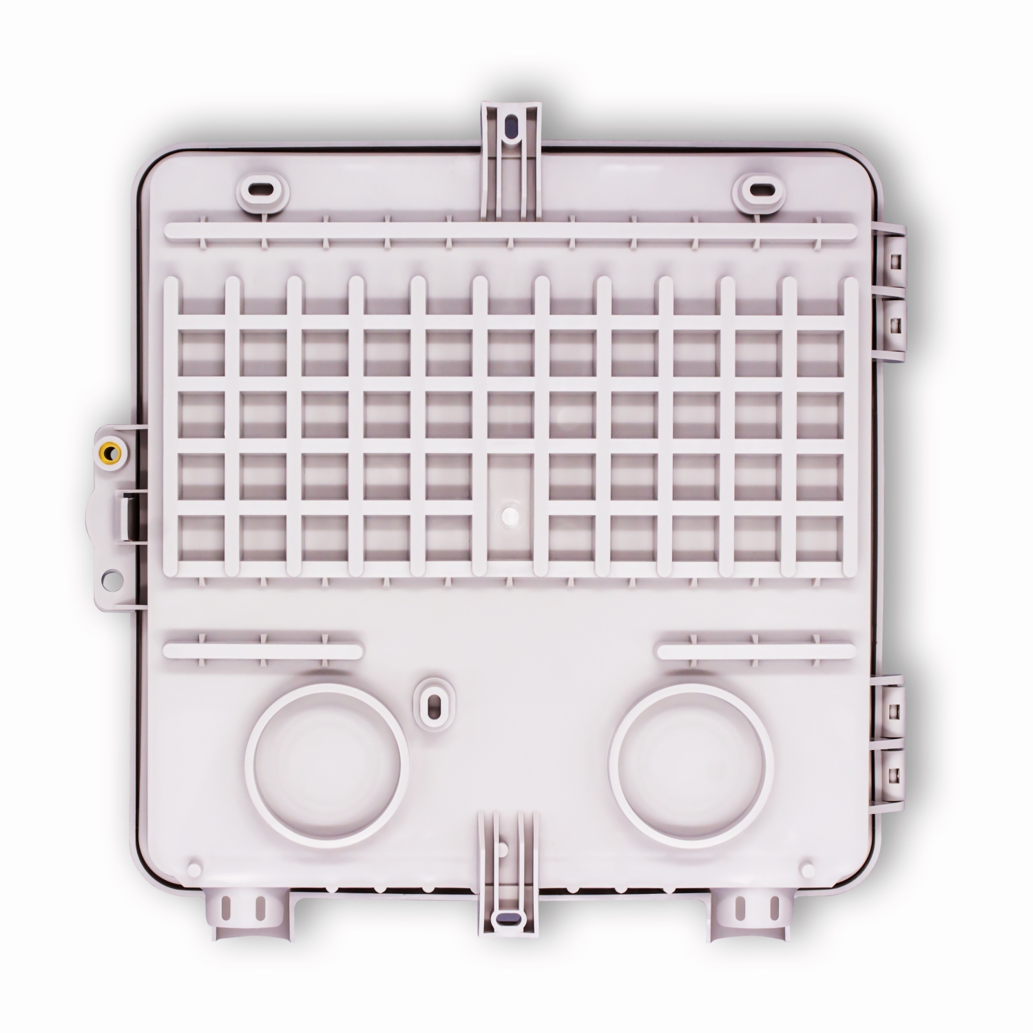 SatelliteSale Weatherproof Junction Box Heavy Duty Enclosure 12x12x3 Inches UV-Rated Thermoplastic Alloy