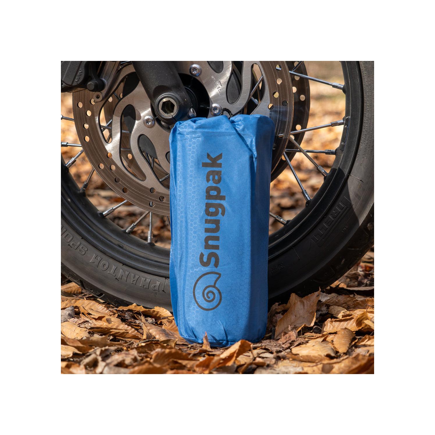 Matelas gonflable Snugpak Basecamp Ops avec coussin de couchage à pompe à pied intégré - léger