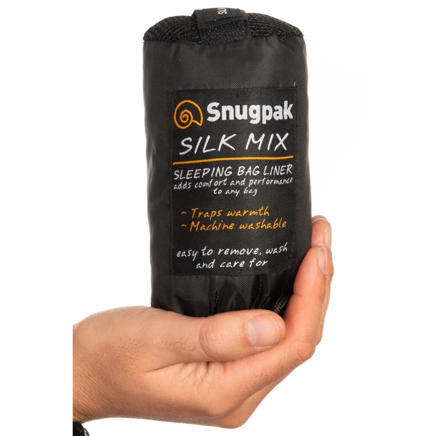 Snugpak SILK MIX LINER Prolong the life of your sleeping bag - Black Liner