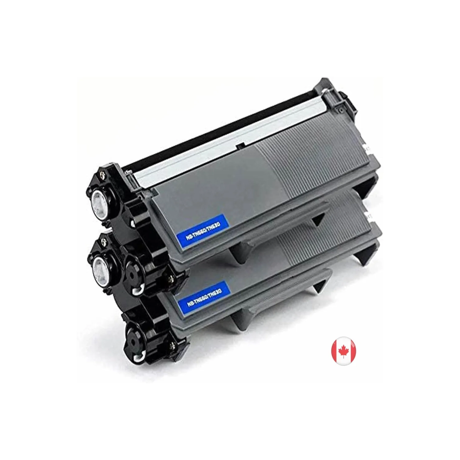 Paquet de 2 cartouches d'encre en poudre noire à haut rendement TN-660 TN660/TN630 TN-630 compatibles avec les imprimantes de Brother suivantes :