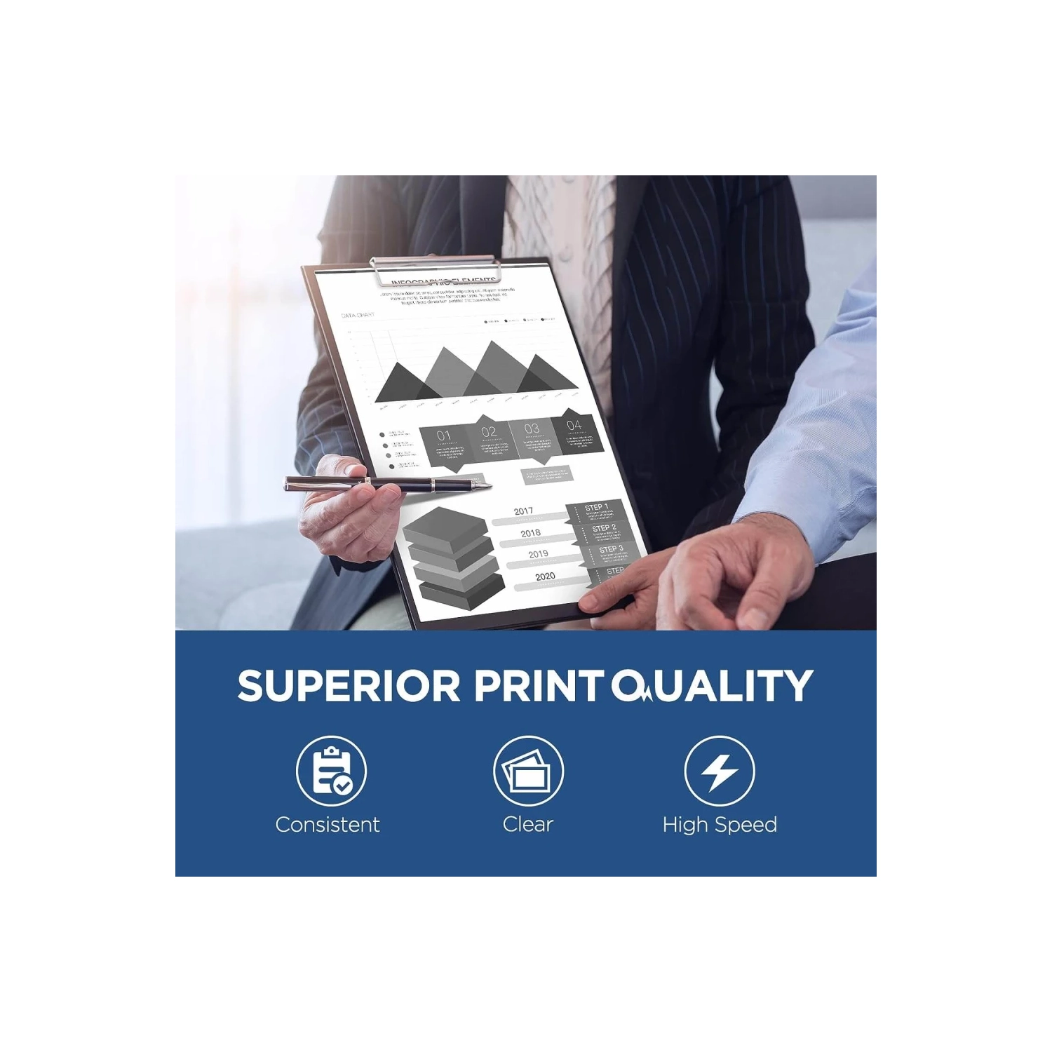 Paquet de 2 cartouches d'encre en poudre noire à haut rendement TN-660 TN660/TN630 TN-630 compatibles avec les imprimantes de Brother suivantes :