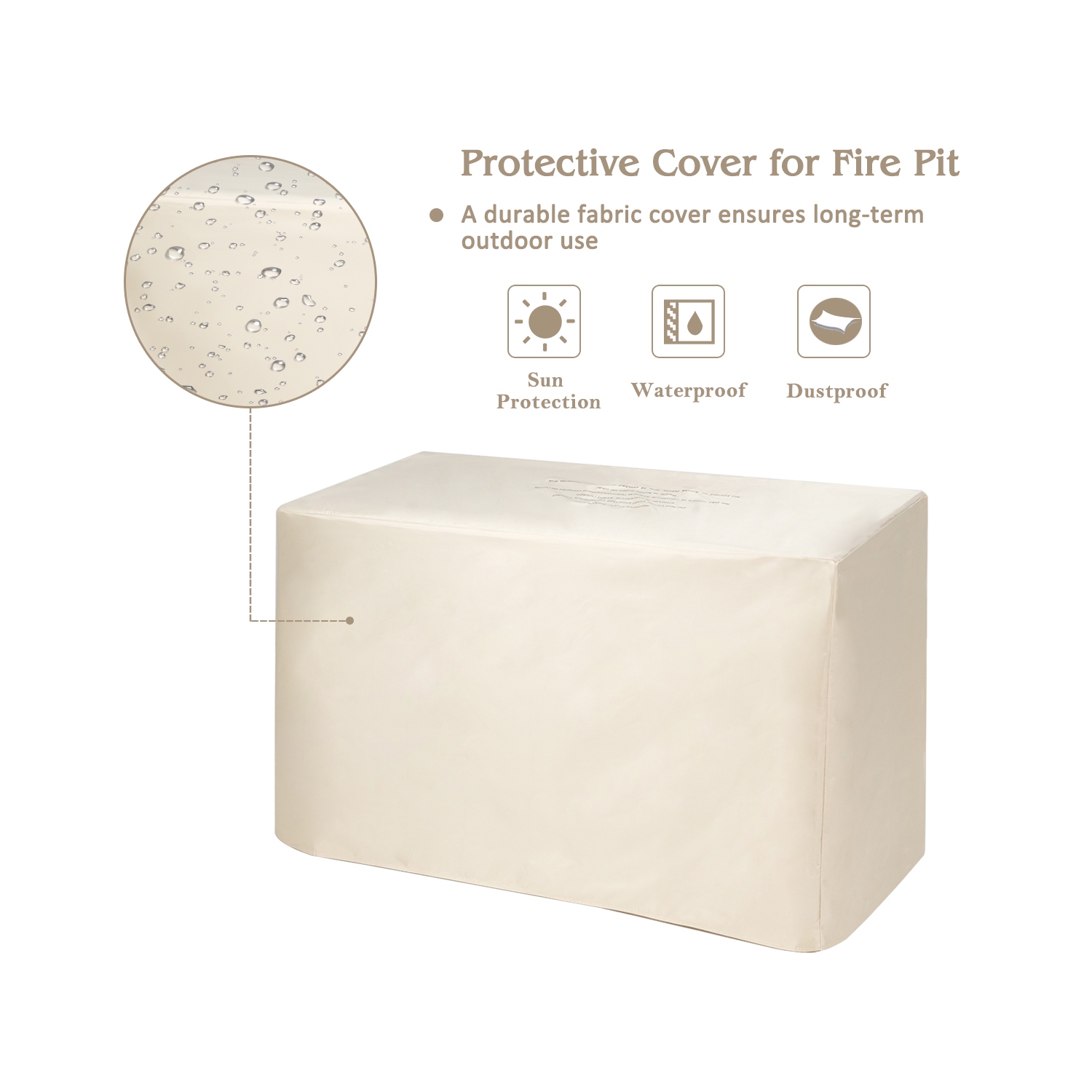 Topbuy 9 Pieces Outdoor Patio Furniture Set with 42" Propane Fire Pit Table Outdoor PE Wicker Space-Saving Sectional Sofa Set