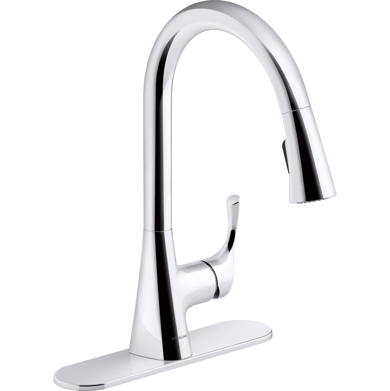 STERLING K-24276-CP Kitchen Sink Faucet, Polished Chrome