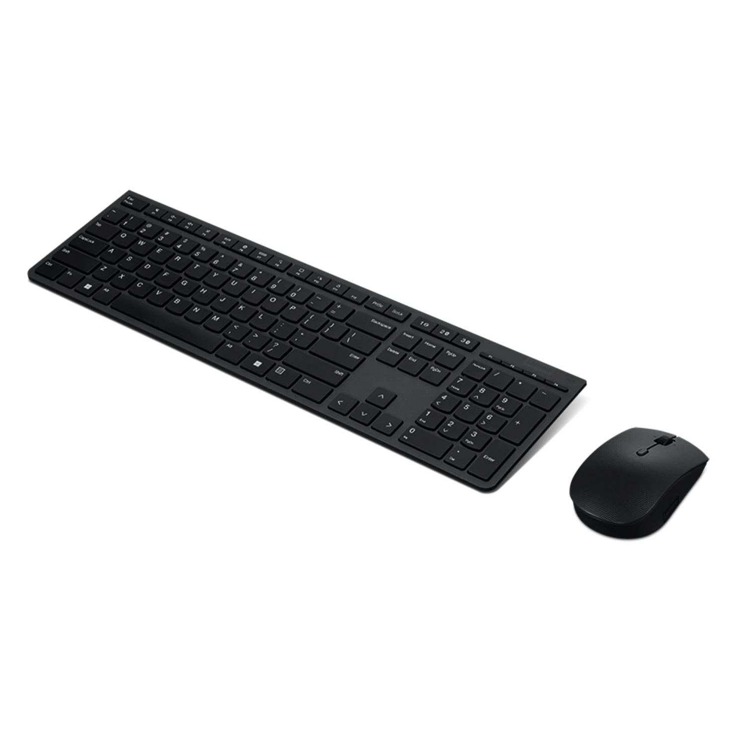 Lenovo Wireless Keyboard & Mouse Combo - Grey