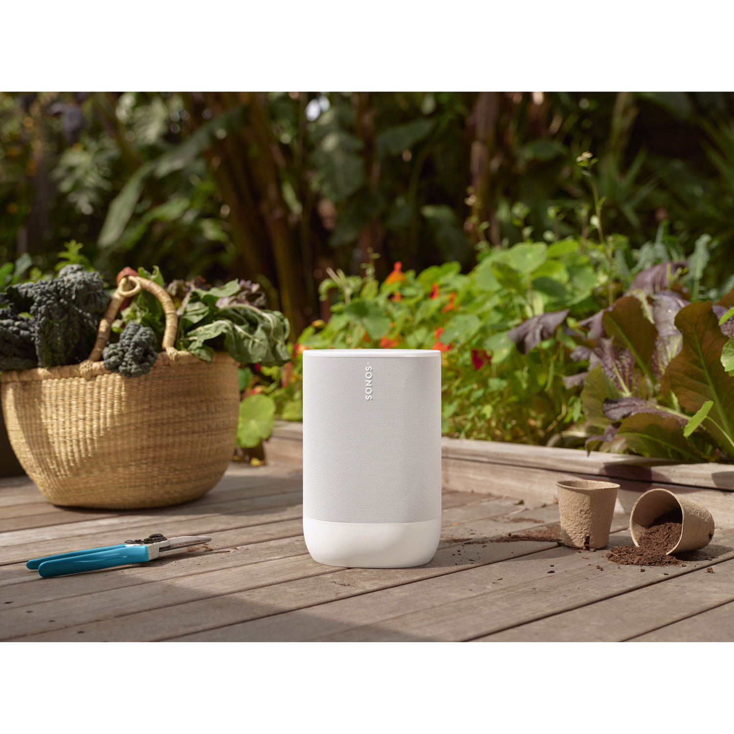 Sonos Move 2 Portable Durable Smart Speaker - White