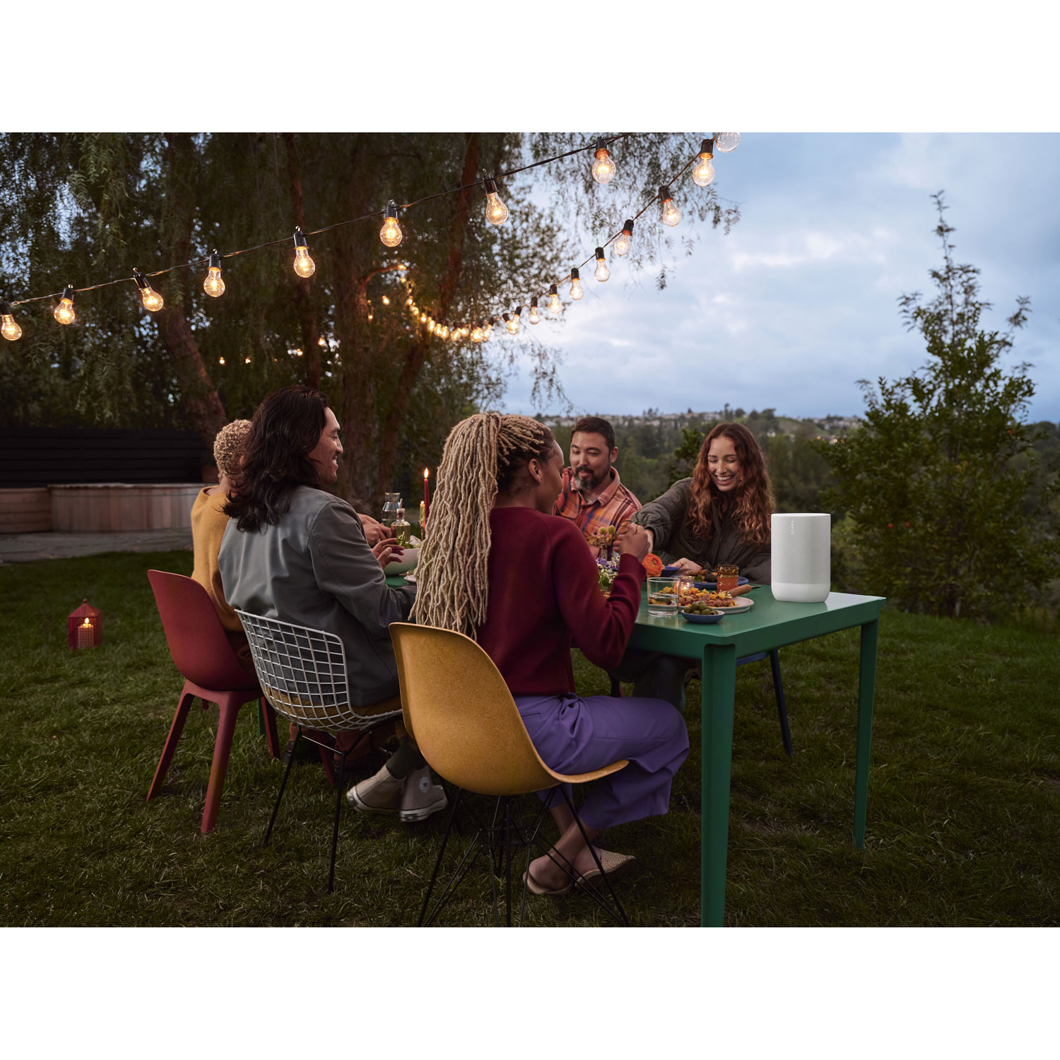 Sonos Move 2 Portable Durable Smart Speaker - White