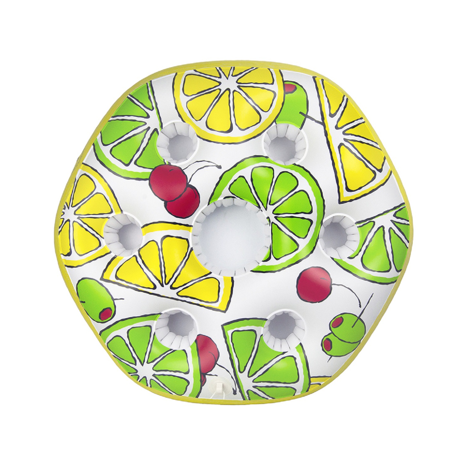 Inflatable Lemon and Lime Swimming Pool Refreshment Float - 29"