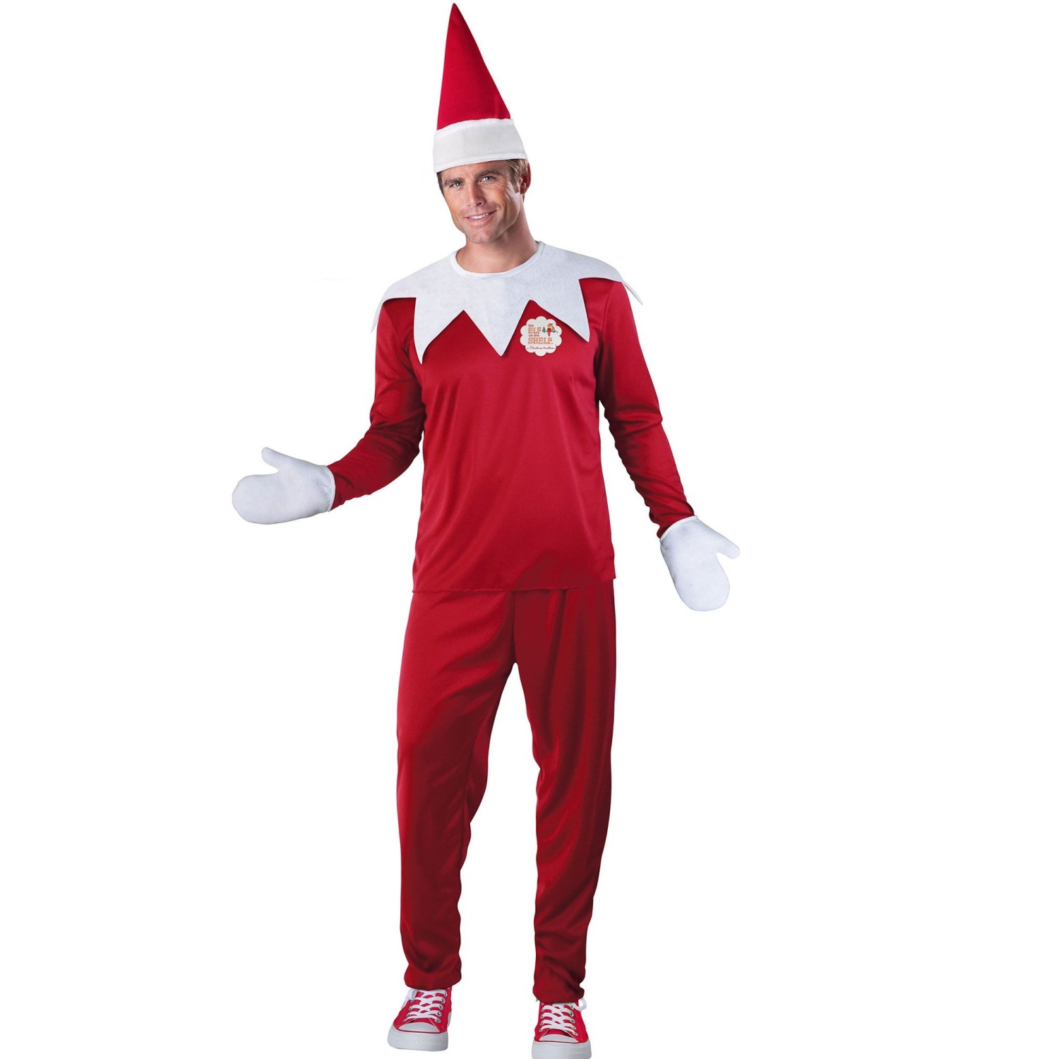 The Elf on the Shelf Men's Christmas Costume - Extra Large