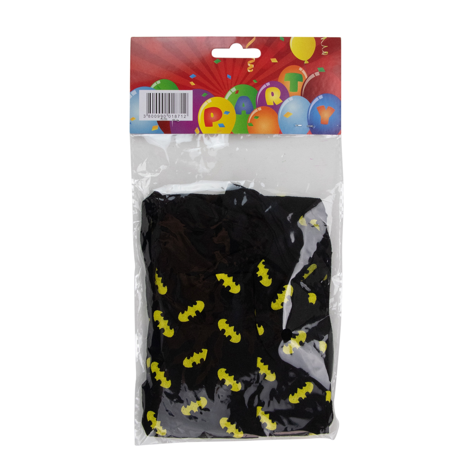 Collant sans pieds Halloween Bats pour enfants - taille 5 - Noir et jaune