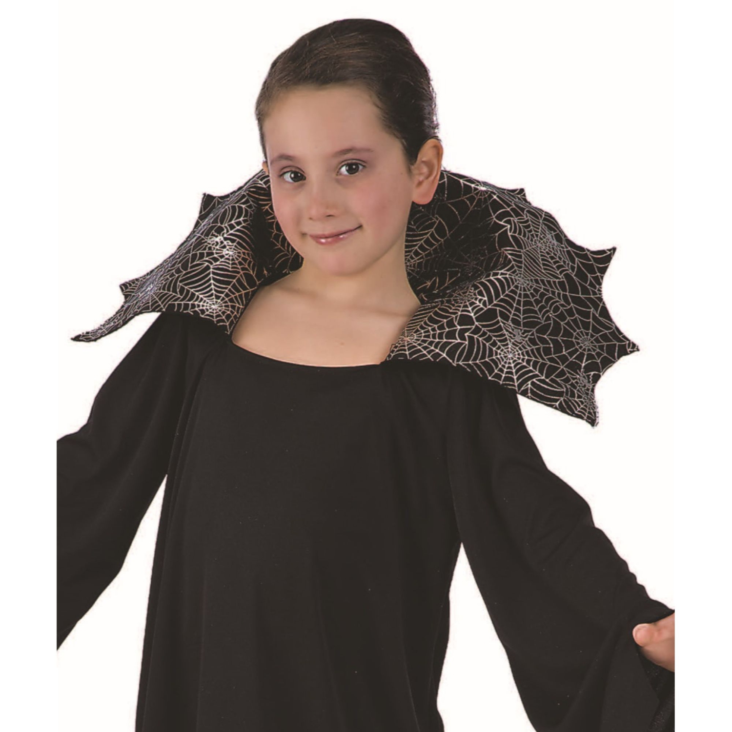 Costume d'Halloween pour fille vampire - Petit - Noir et gris