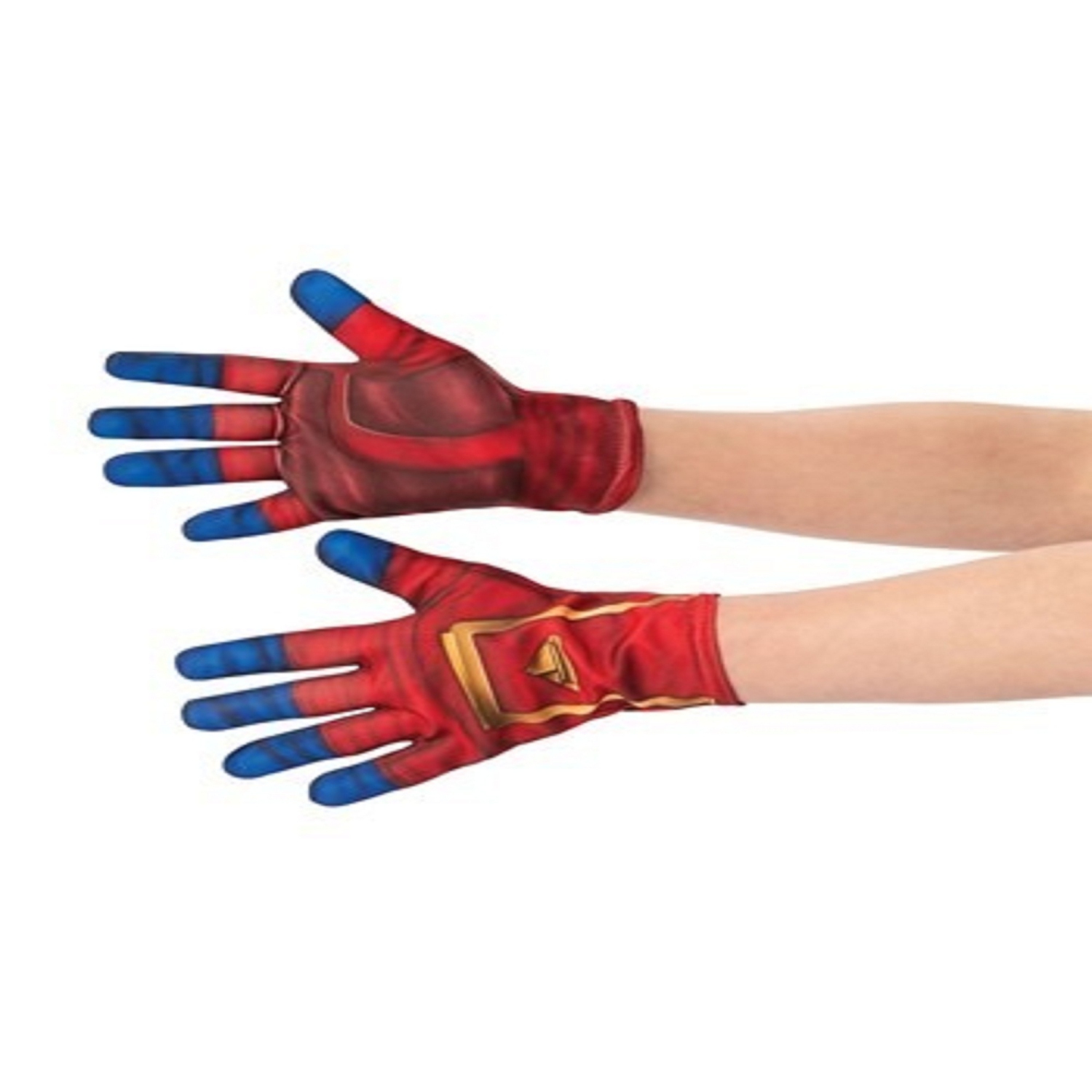 Captain Marvel Child Gauntlet Gloves Girls Halloween Costume Accessory - 6+