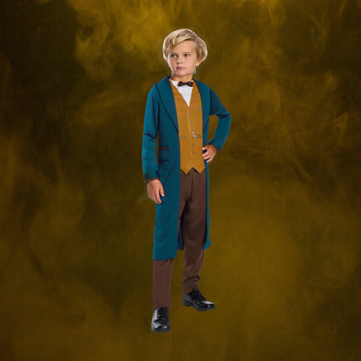 Boy's Newt Scamander Fantastic Beasts Halloween Costume Size M