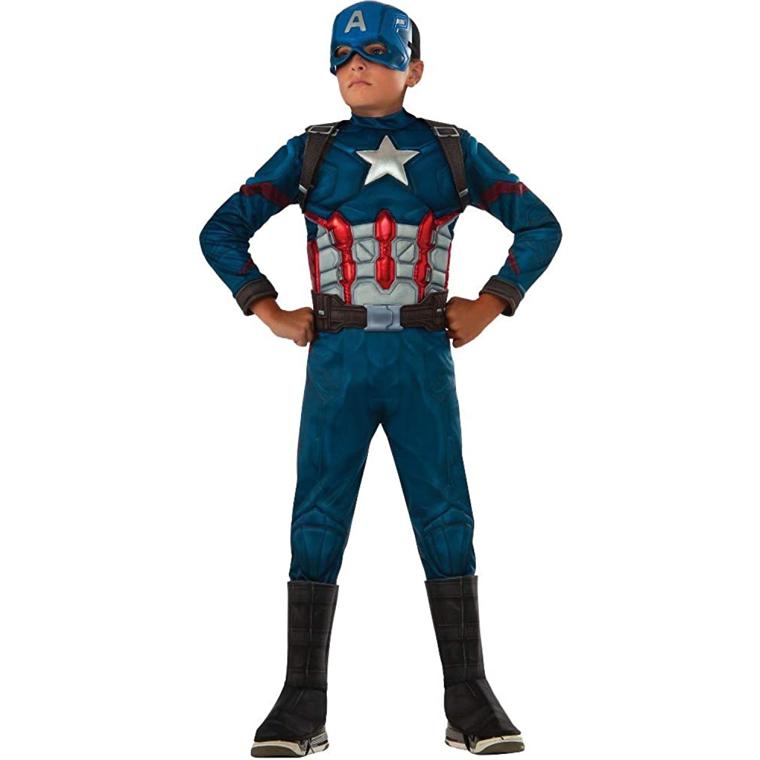 Costume d'Halloween pour garçons, Capitaine America - petit
