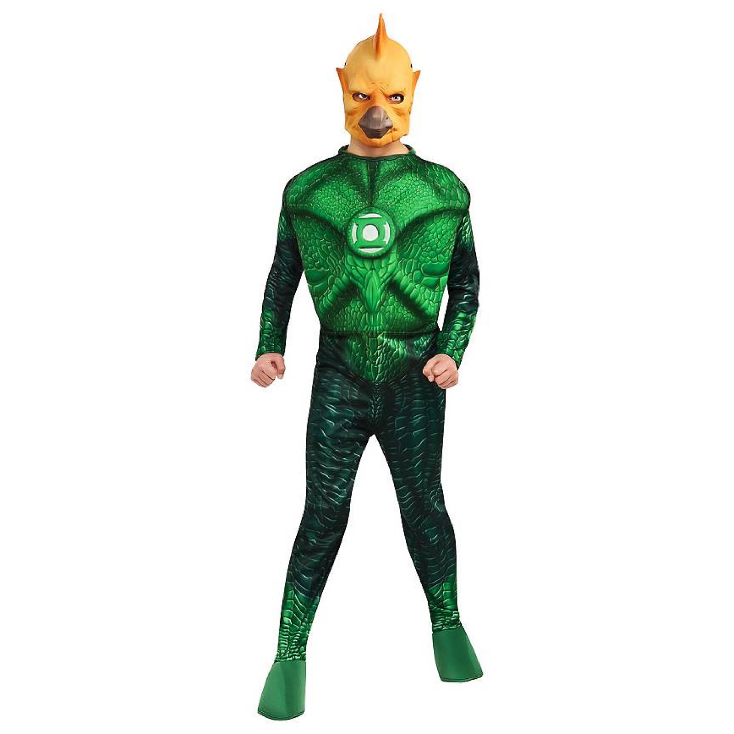 Boy's Green Lantern Tomar-Re Halloween Costume - Medium 8-10 - Green
