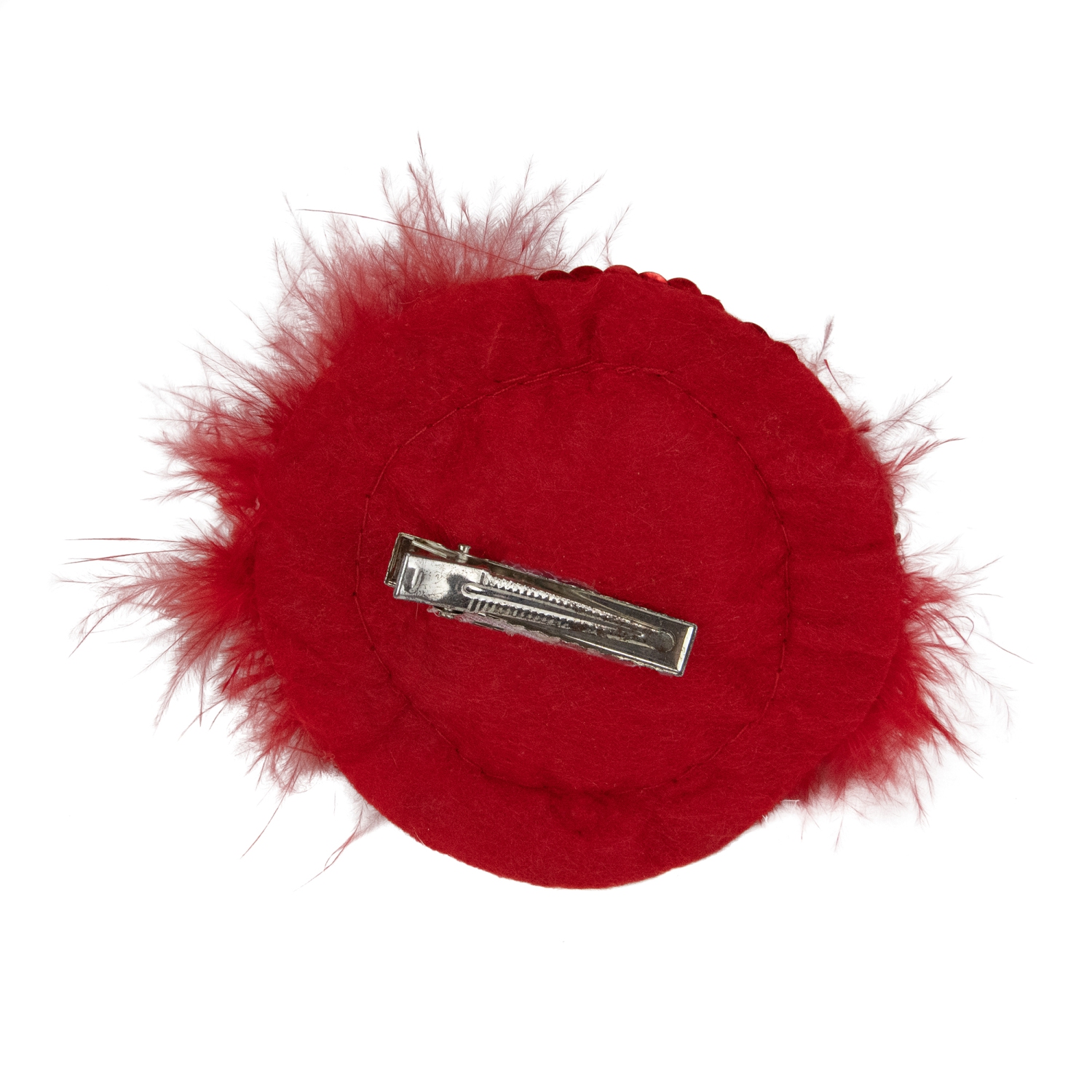 Costume de Barrette d’Halloween, diable, rouge, 3 po