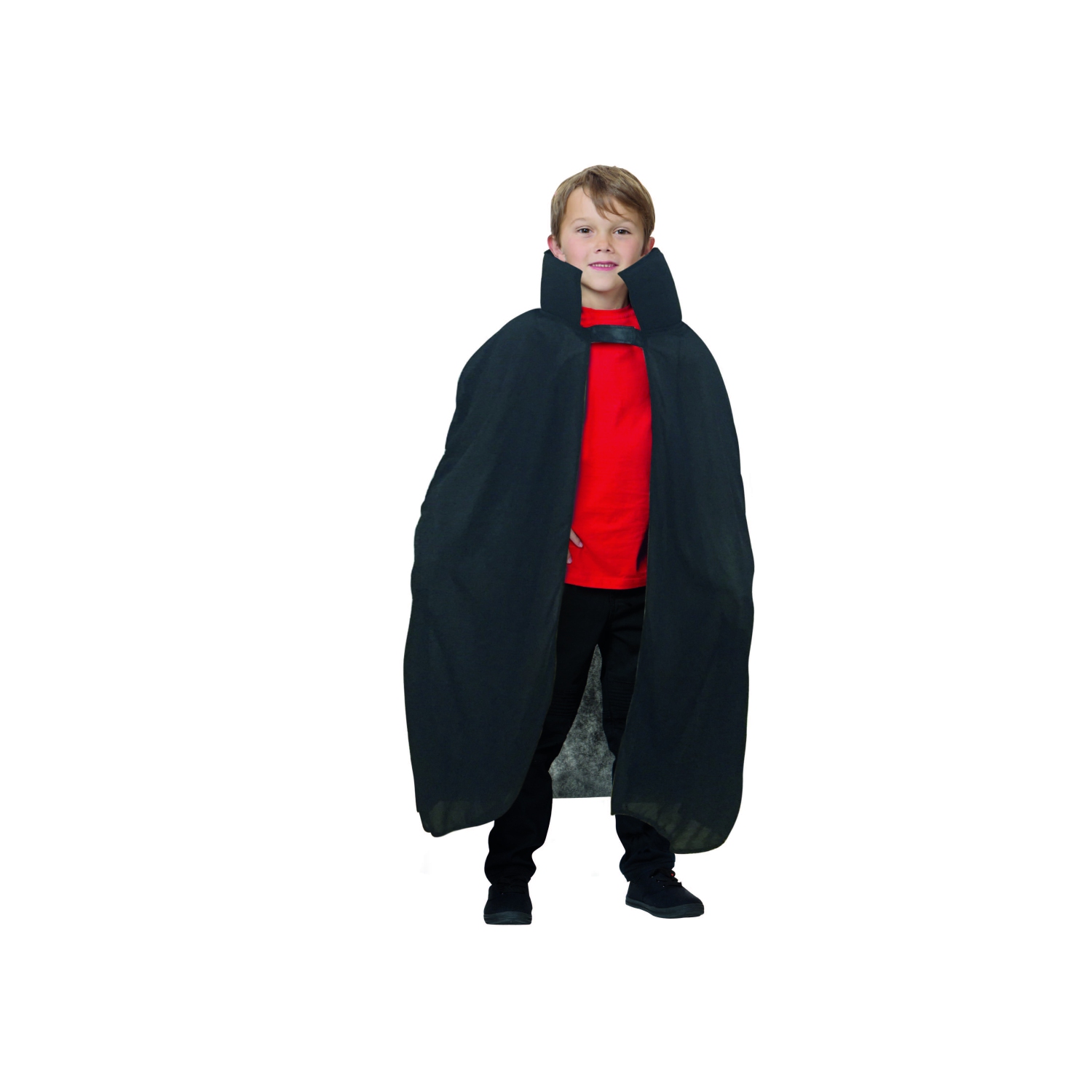 Black Vampire Cape Children's Halloween Costume - Medium