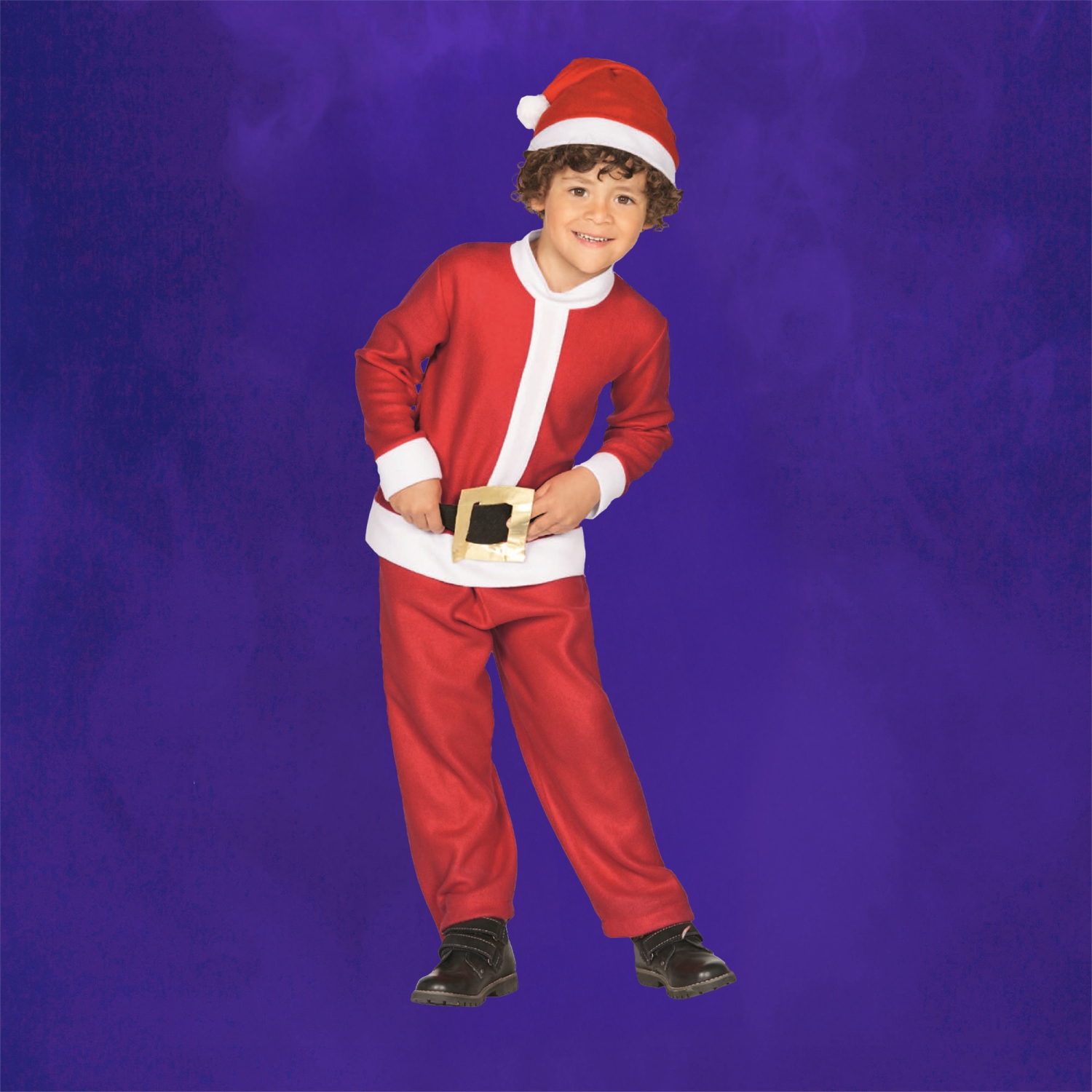 Santa Claus Boy's Christmas Costume - 4-6 Years