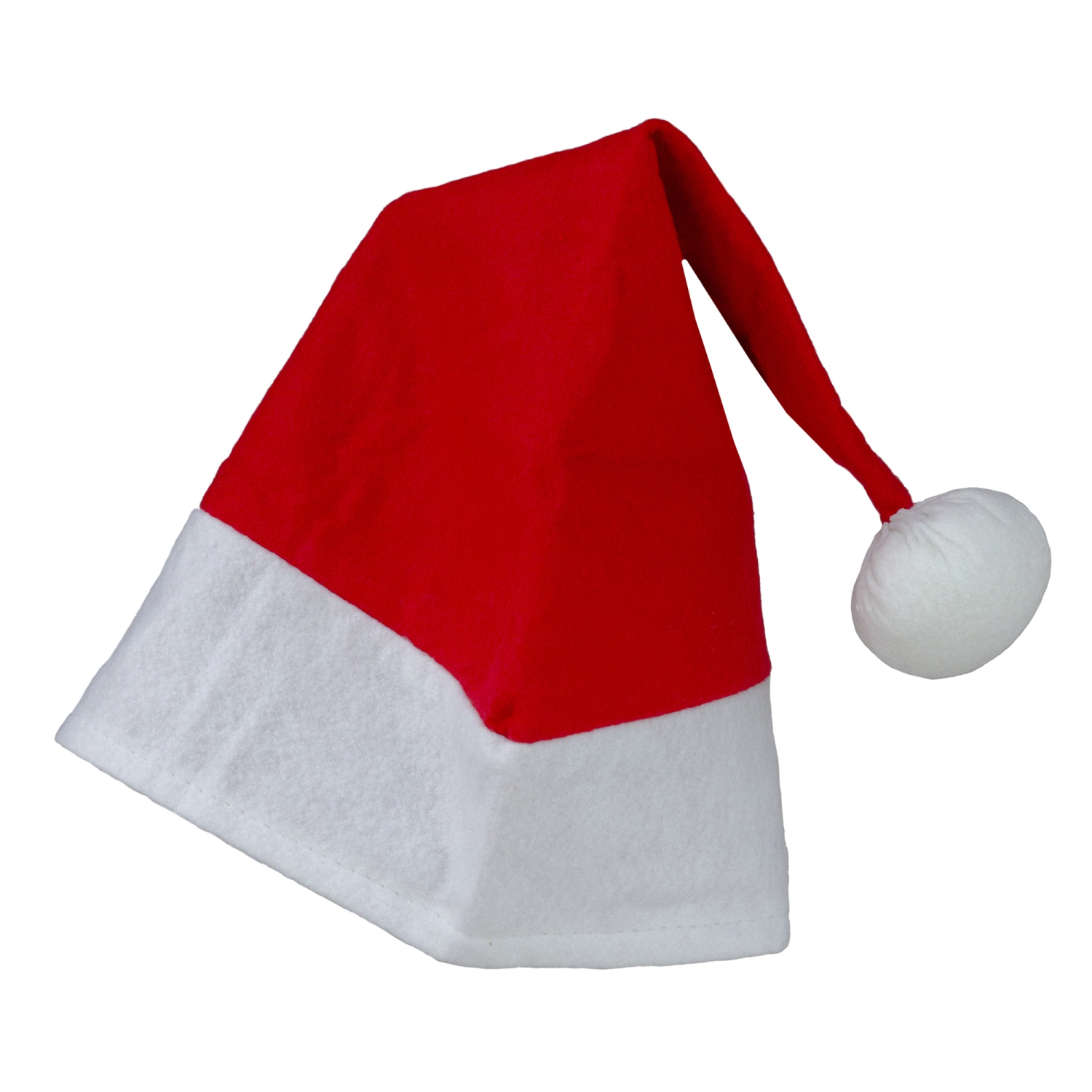 Costume de père Noël unisexe, rouge et blanc, adulte, 18 po - Grand