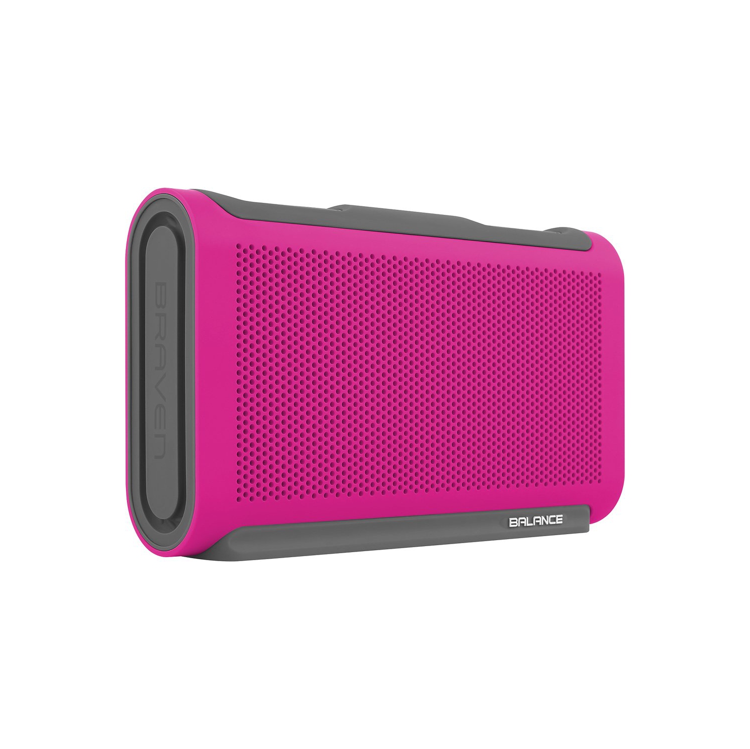 BRAVEN - BALANCE Portable Bluetooth Speaker - Raspberry