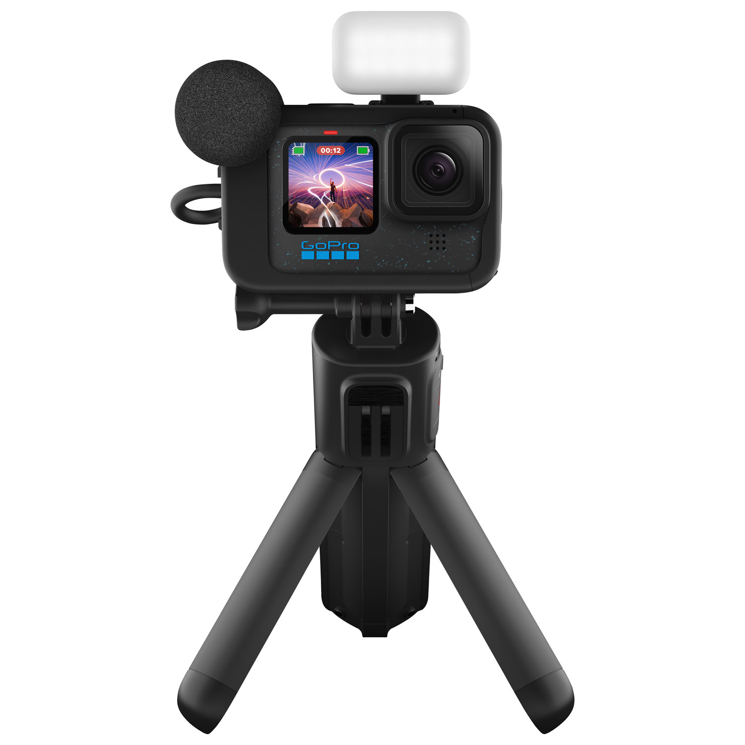 GoPro HERO12 Black Waterproof 5.3K Sports & Helmet Camera - Creator Edition