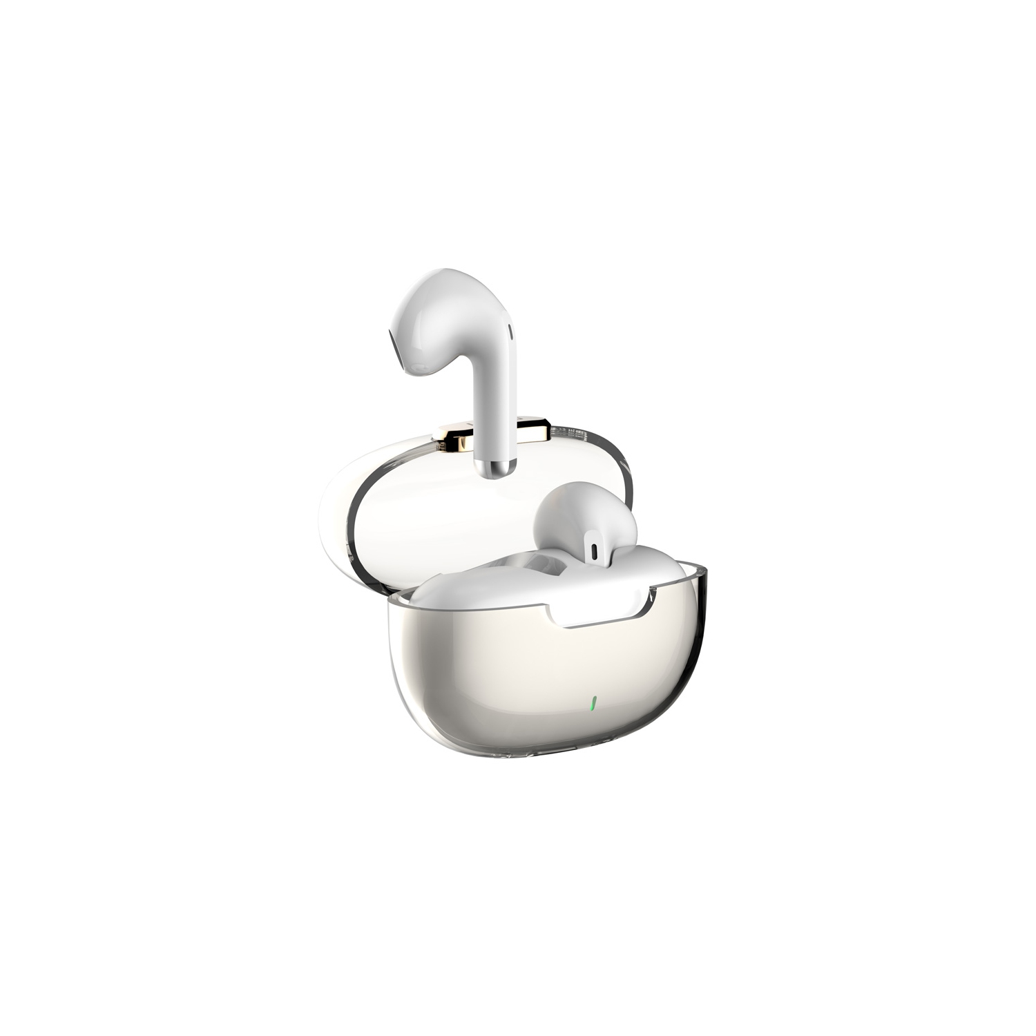 Écouteurs bouton sans fil Bluetooth 5,3 Hi-Fi stéréo avec micro d'axGear