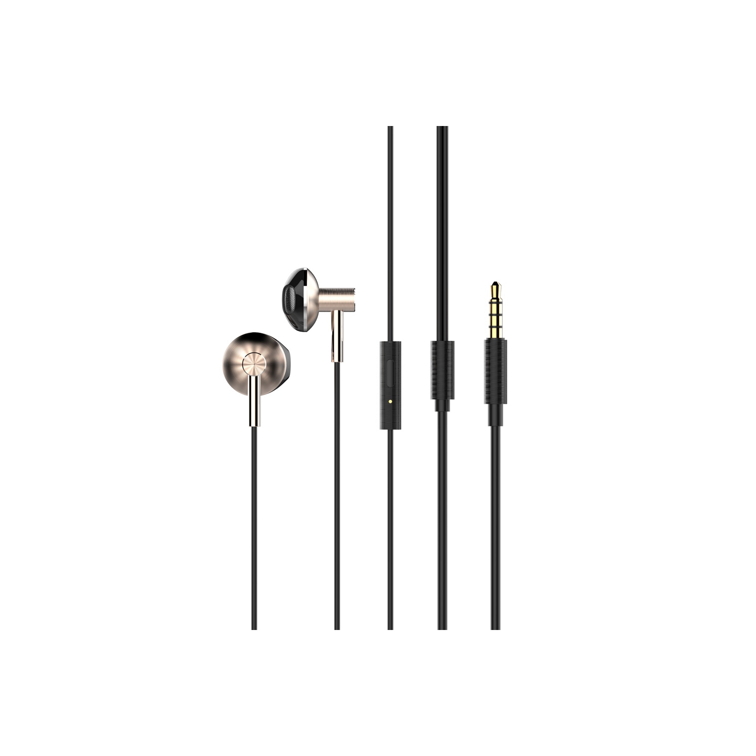 axGear Stereo Earphone Wired Headphone with Microphone 3.5mm Earbud Headset