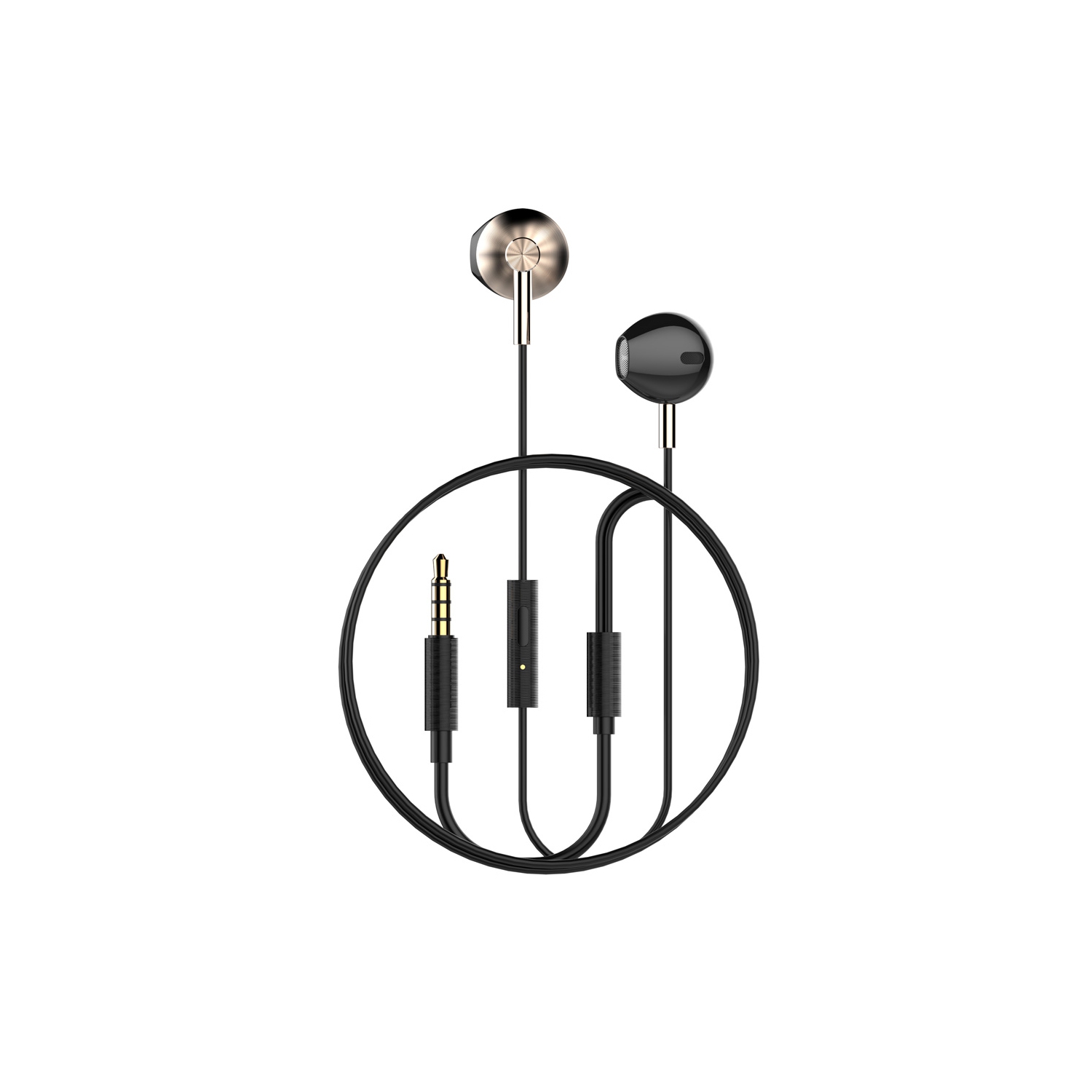 axGear Stereo Earphone Wired Headphone with Microphone 3.5mm Earbud Headset