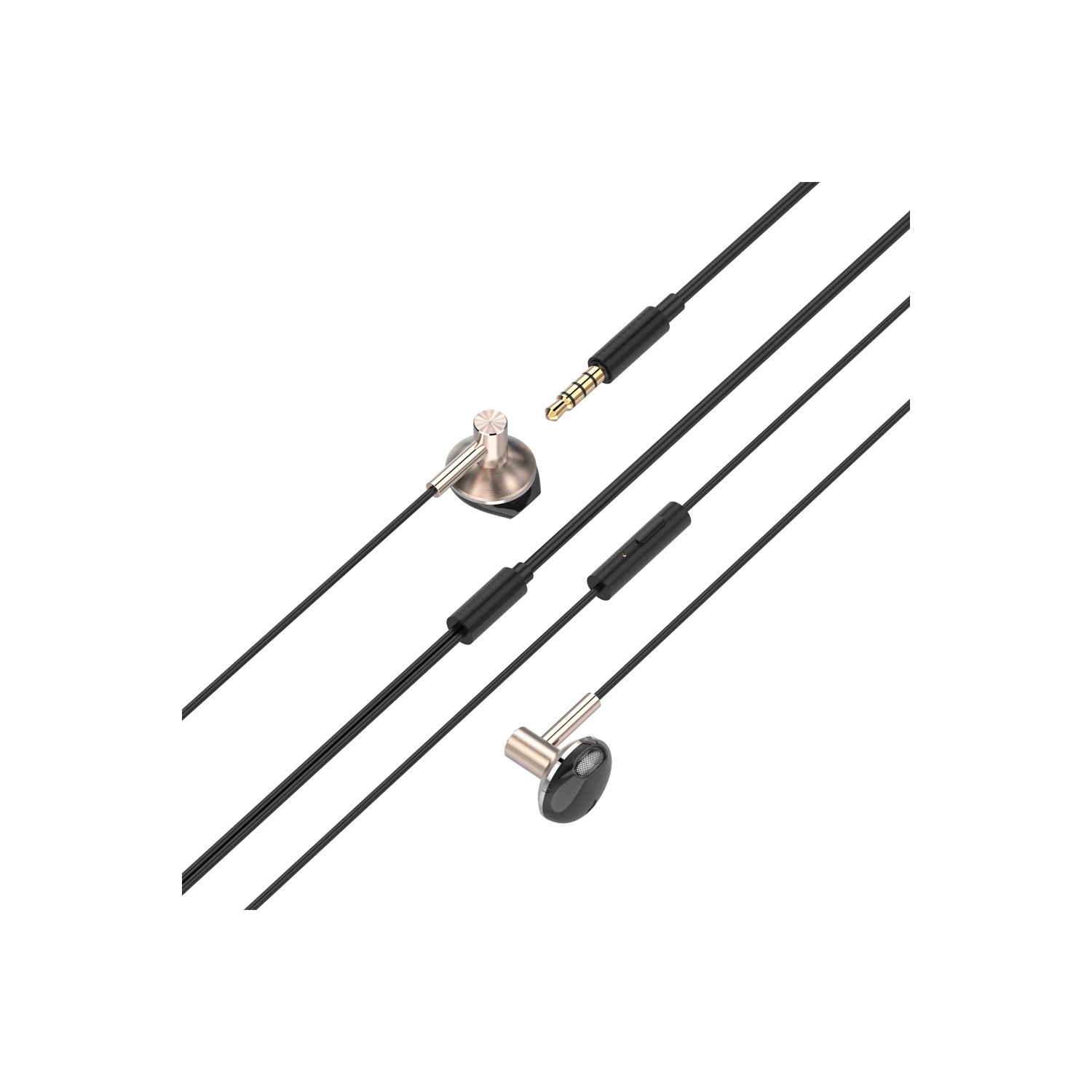 axGear Stereo Earphone Wired Headphone with Microphone 3.5mm Earbud Headset