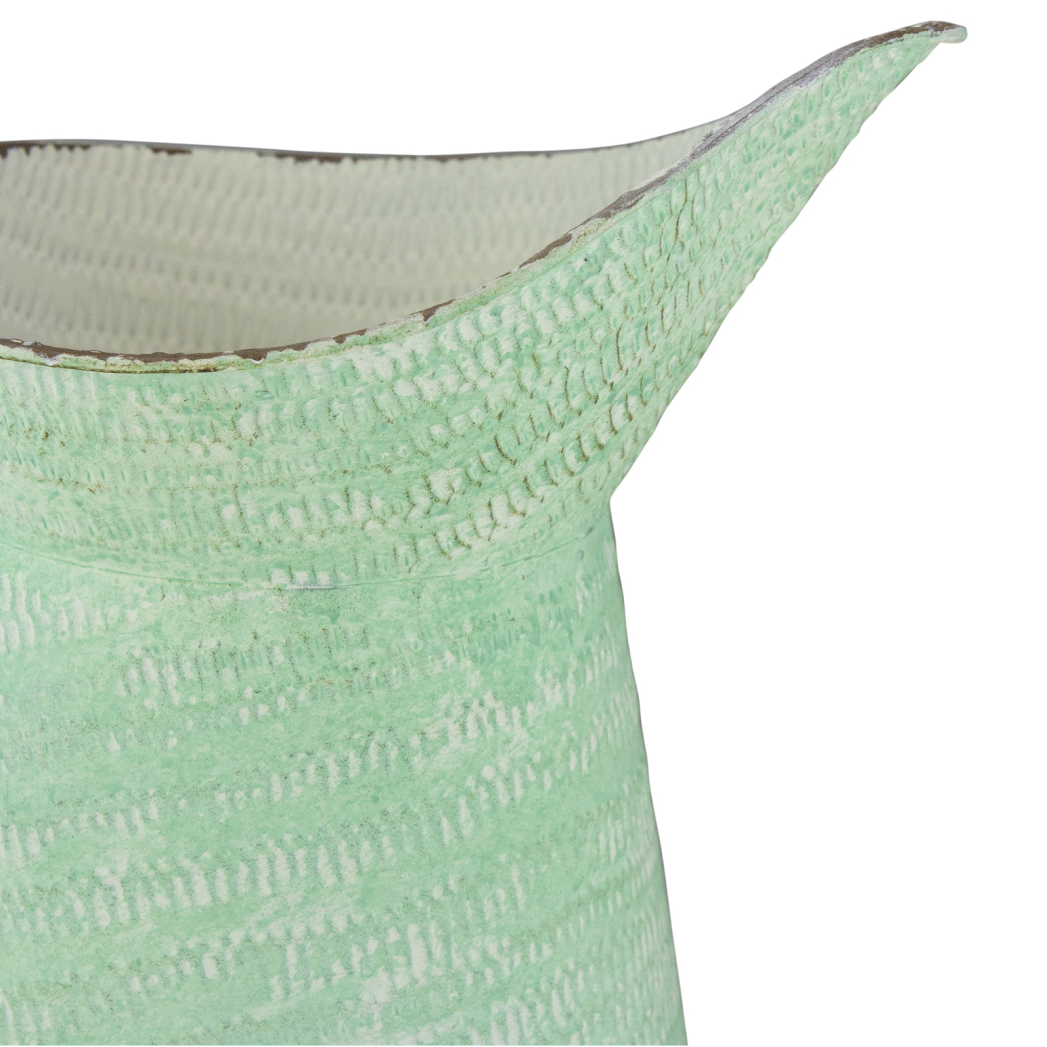 13" Green Ombre Decorative Pitcher