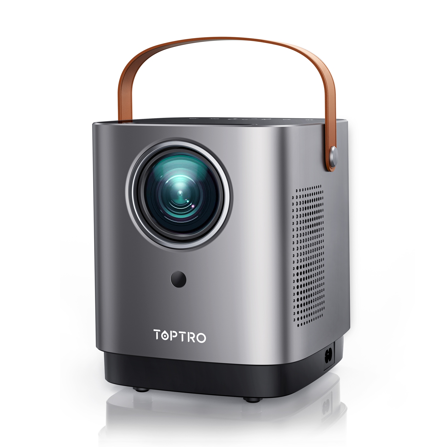TOPTRO Mini Projector, TR23 5G WiFi Bluetooth Projector, 12000 Lumen 1080P Supported, Portable LCD Home Movie Projector, Outdoor Theater Projector, Top Choice for Gift