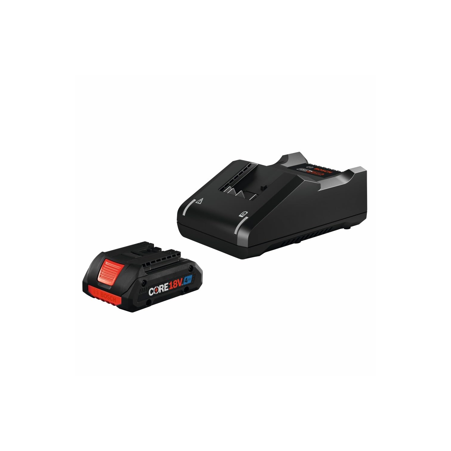 Trousse de démarrage 18&nbsp;V GXS18&nbsp;V-15N15 de Bosch avec batterie compacte 4,0&nbsp;Ah de 18&nbsp;V