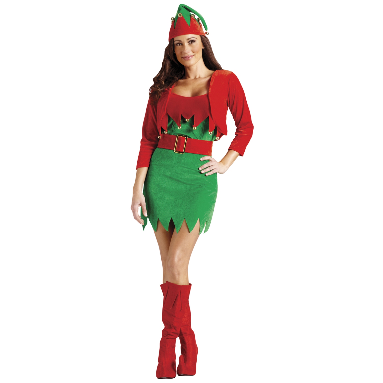 Elfalicious Sexy Elf Christmas Costume - Women's Size Small/Medium (2-8)