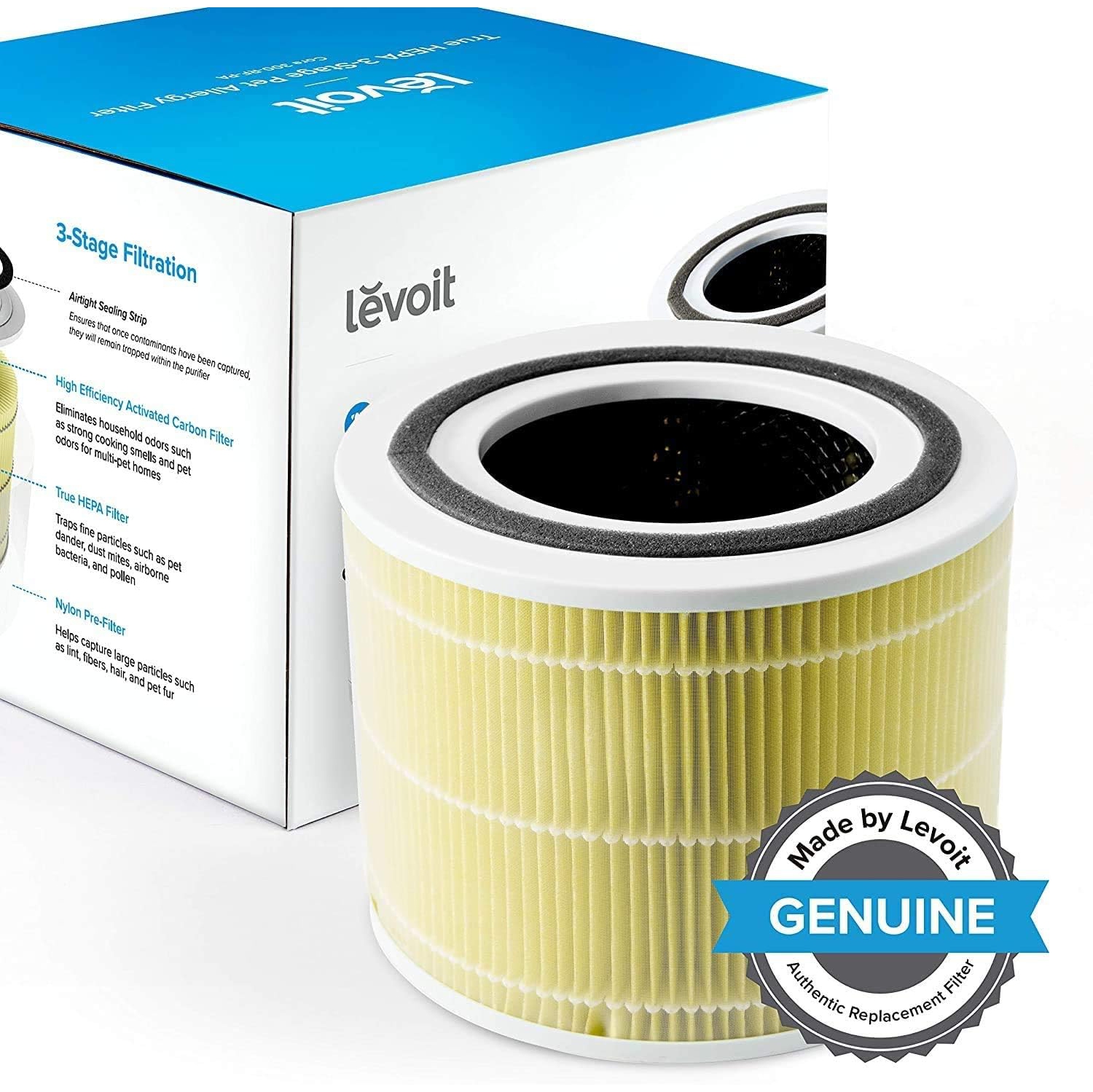 Levoit Core 300 Air Purifier Replacement Filter - Pet allergy filter